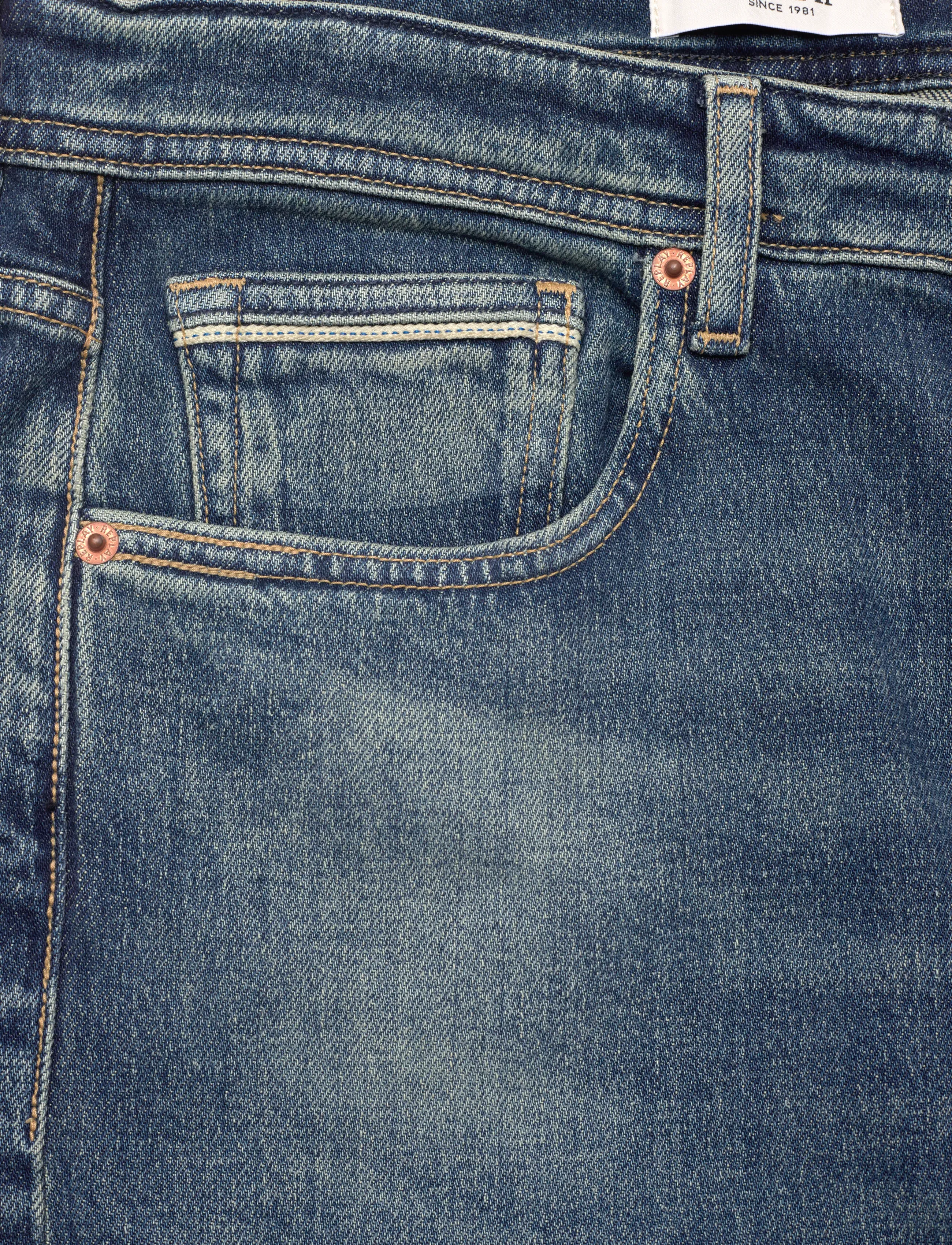 Replay - GROVER Trousers STRAIGHT Original - regular jeans - medium blue - 5