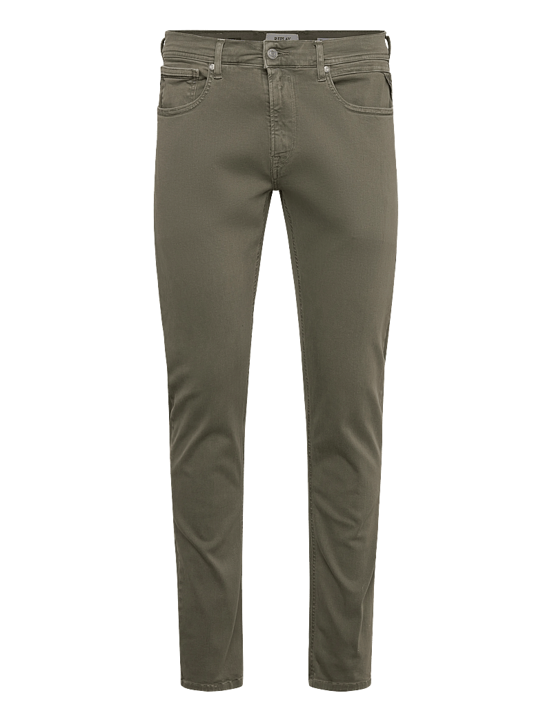 Replay - GROVER Trousers STRAIGHT Hyperflex Colour XLite - regular jeans - green - 1