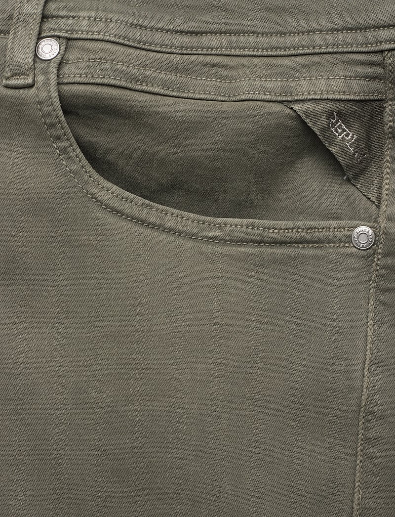 Replay - GROVER Trousers STRAIGHT Hyperflex Colour XLite - regular jeans - green - 4