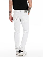 Replay - GROVER Trousers STRAIGHT - skinny jeans - white - 3