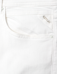 Replay - GROVER Trousers STRAIGHT - skinny jeans - white - 5
