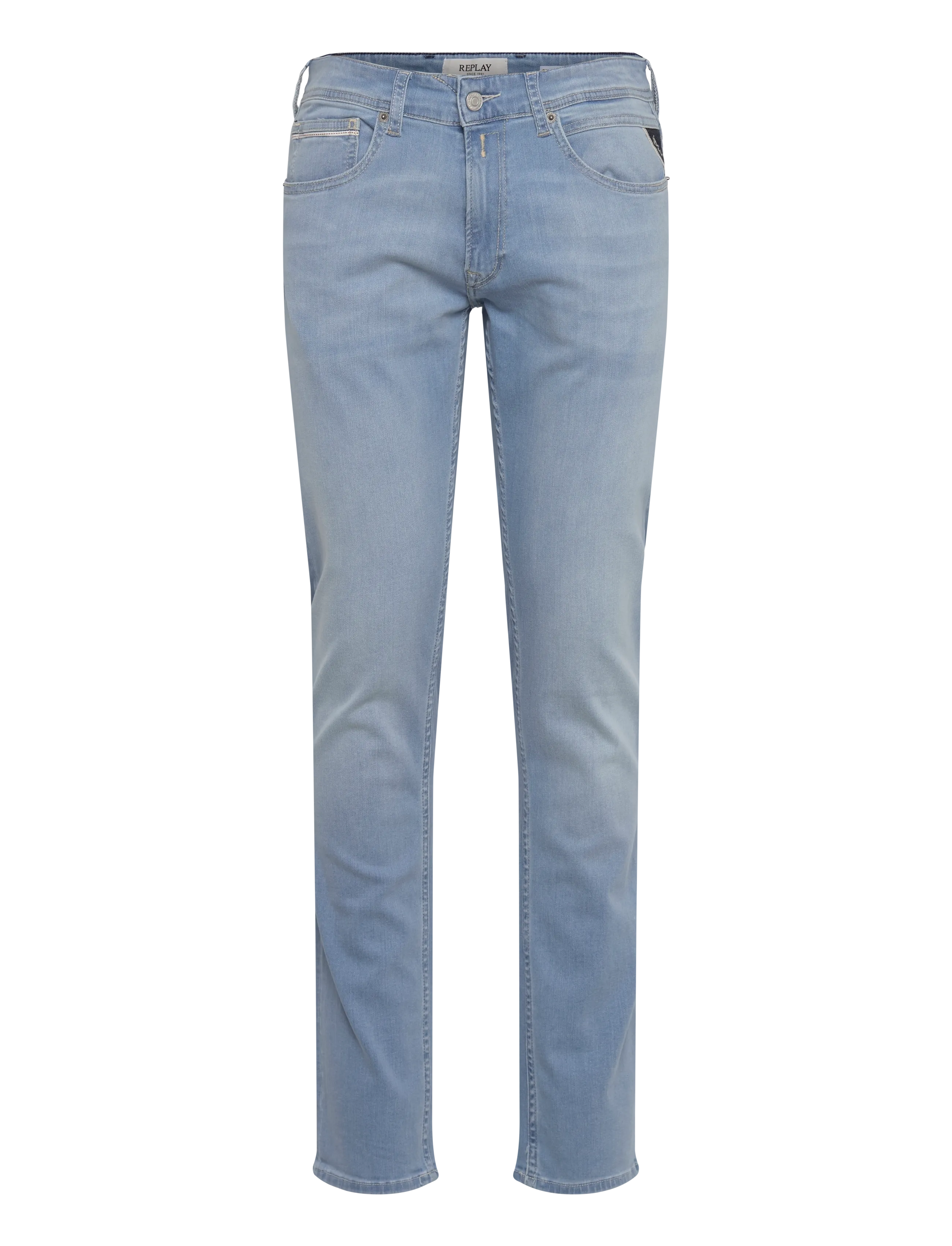 Replay - GROVER Trousers STRAIGHT 99 Denim - regular jeans - blue - 1