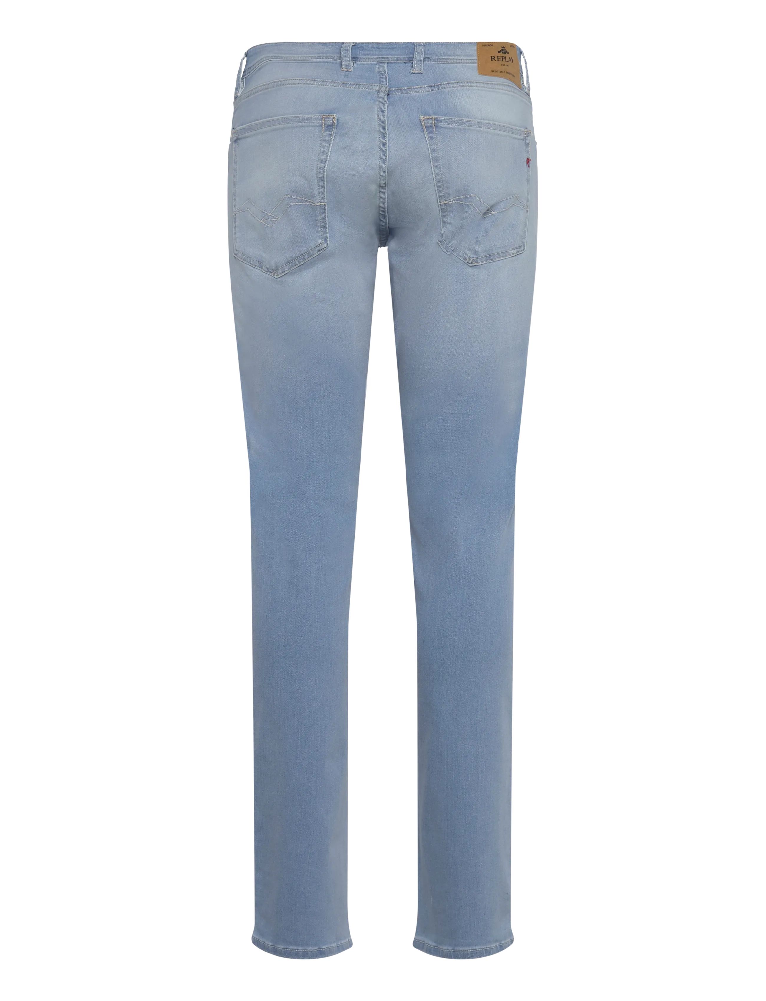 Replay - GROVER Trousers STRAIGHT 99 Denim - tavalised teksad - blue - 2