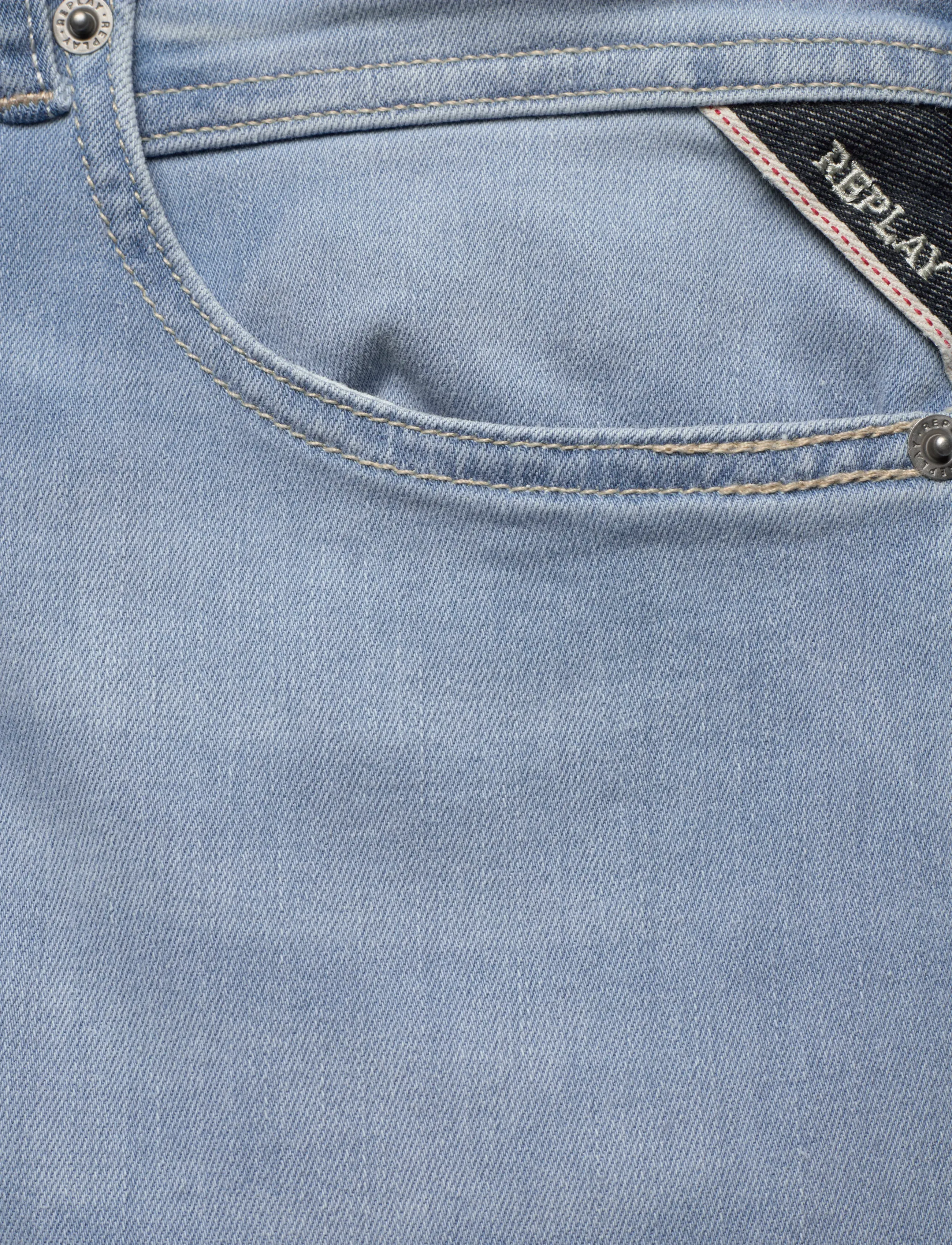 Replay - GROVER Trousers STRAIGHT 99 Denim - regular jeans - blue - 4