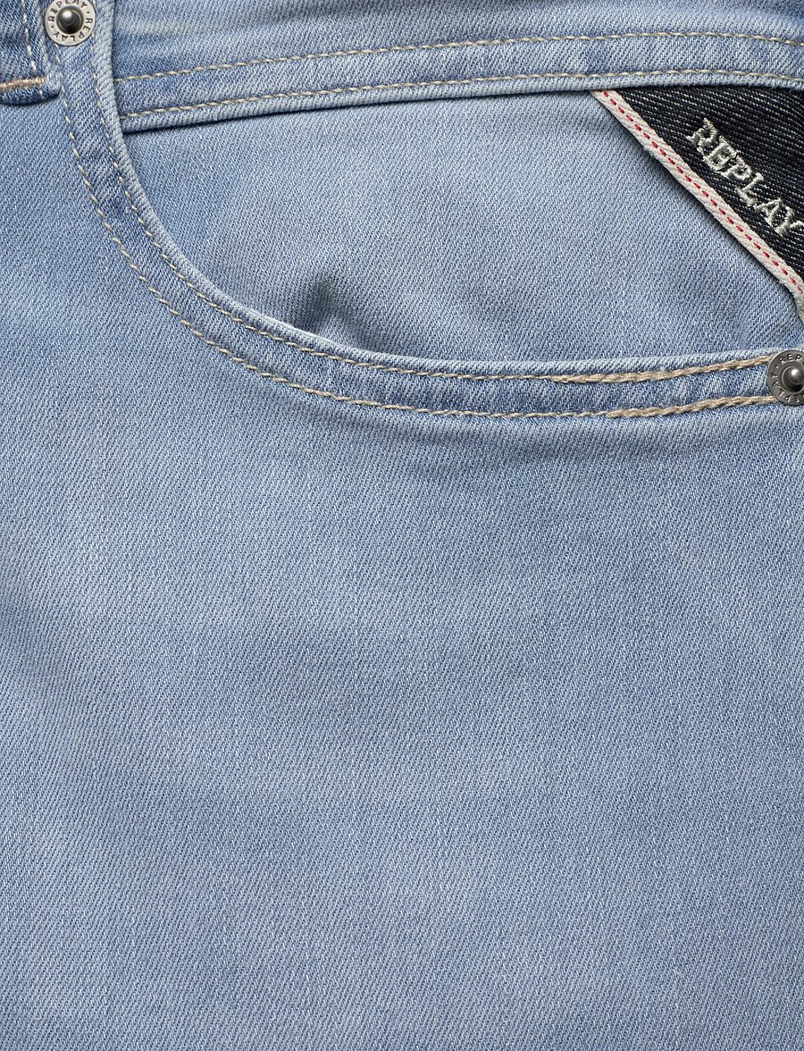 Replay - GROVER Trousers STRAIGHT 99 Denim - normale jeans - blue - 4