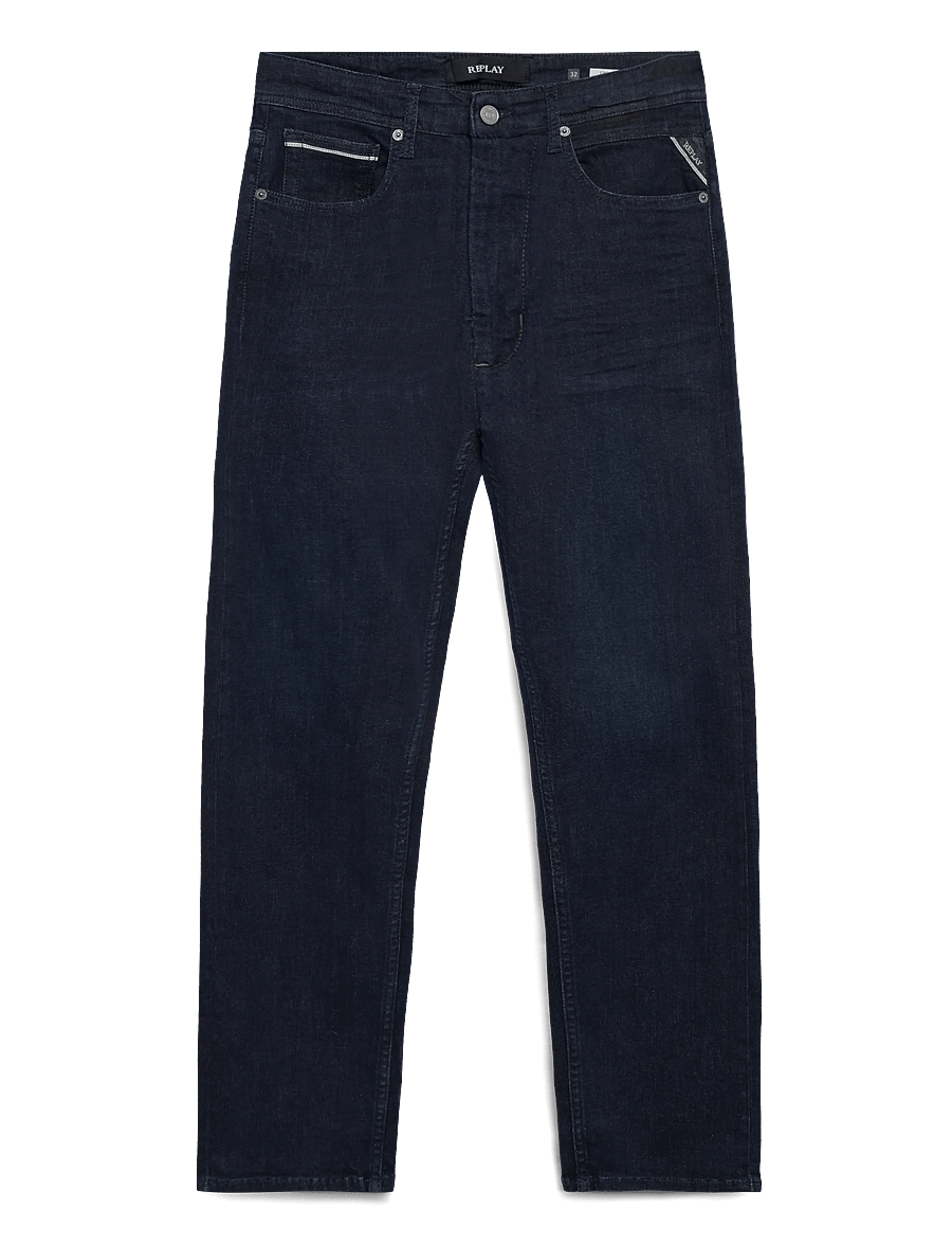 Replay - GROVER Trousers STRAIGHT - klassikalised teksad - blue - 1