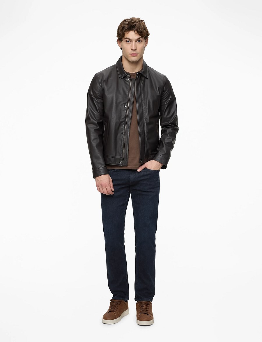 Replay - GROVER Trousers STRAIGHT - klassikalised teksad - blue - 2