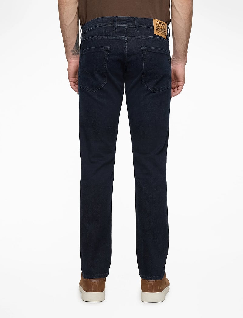 Replay - GROVER Trousers STRAIGHT C-Stretch - regular jeans - blue - 4
