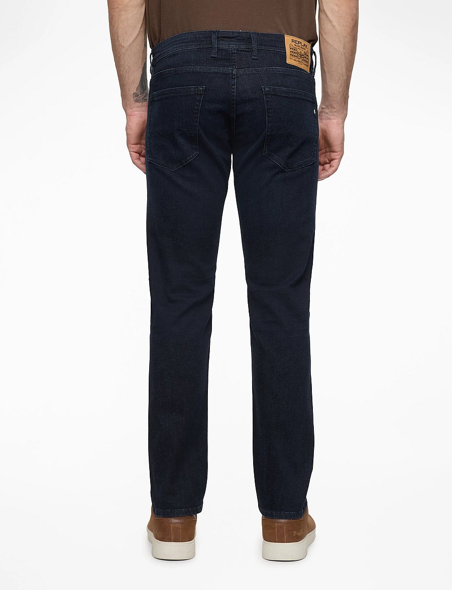 Replay - GROVER Trousers STRAIGHT - klassikalised teksad - blue - 4