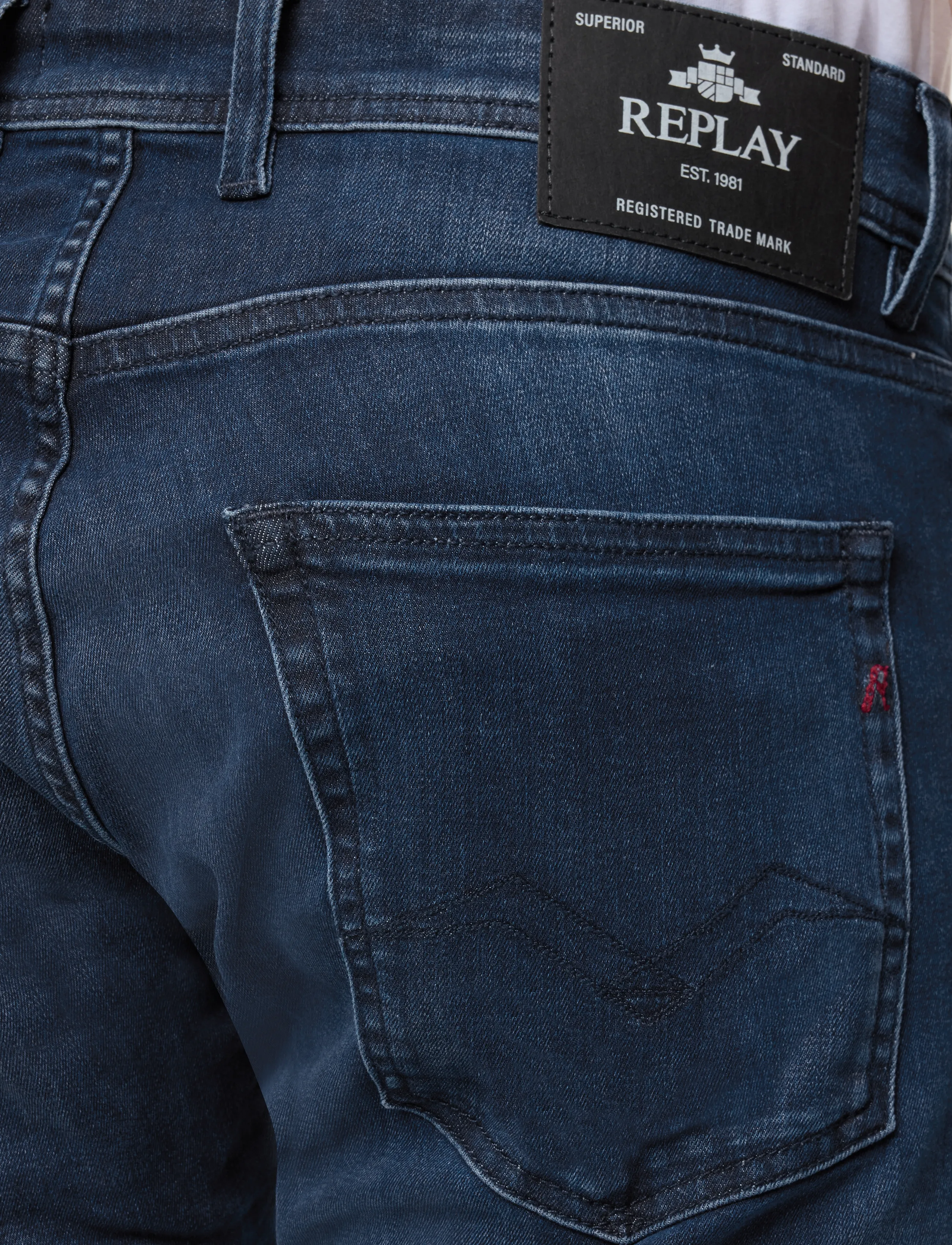 REPLAY Grover Trousers Straight straight leg jeans herr – bild 8