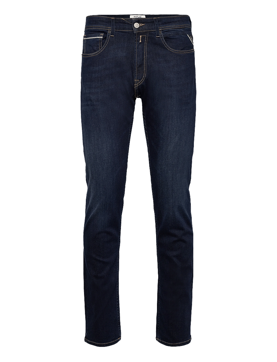 Replay - GROVER Trousers STRAIGHT 99 Denim - normale jeans - blue - 1
