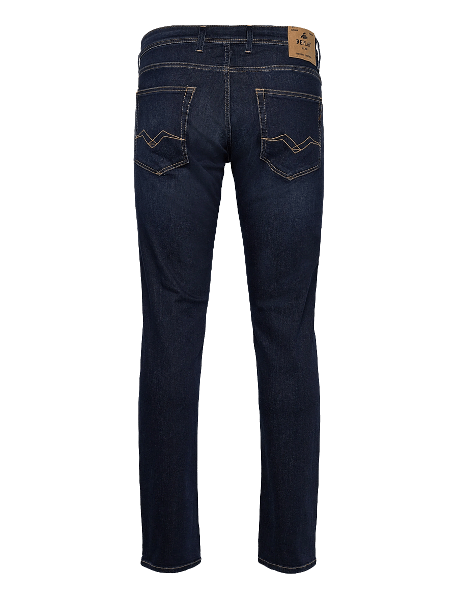Replay - GROVER Trousers STRAIGHT 99 Denim - normale jeans - blue - 2