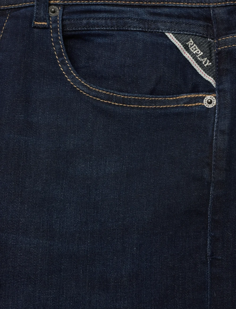 Replay - GROVER Trousers STRAIGHT 99 Denim - regular jeans - blue - 4