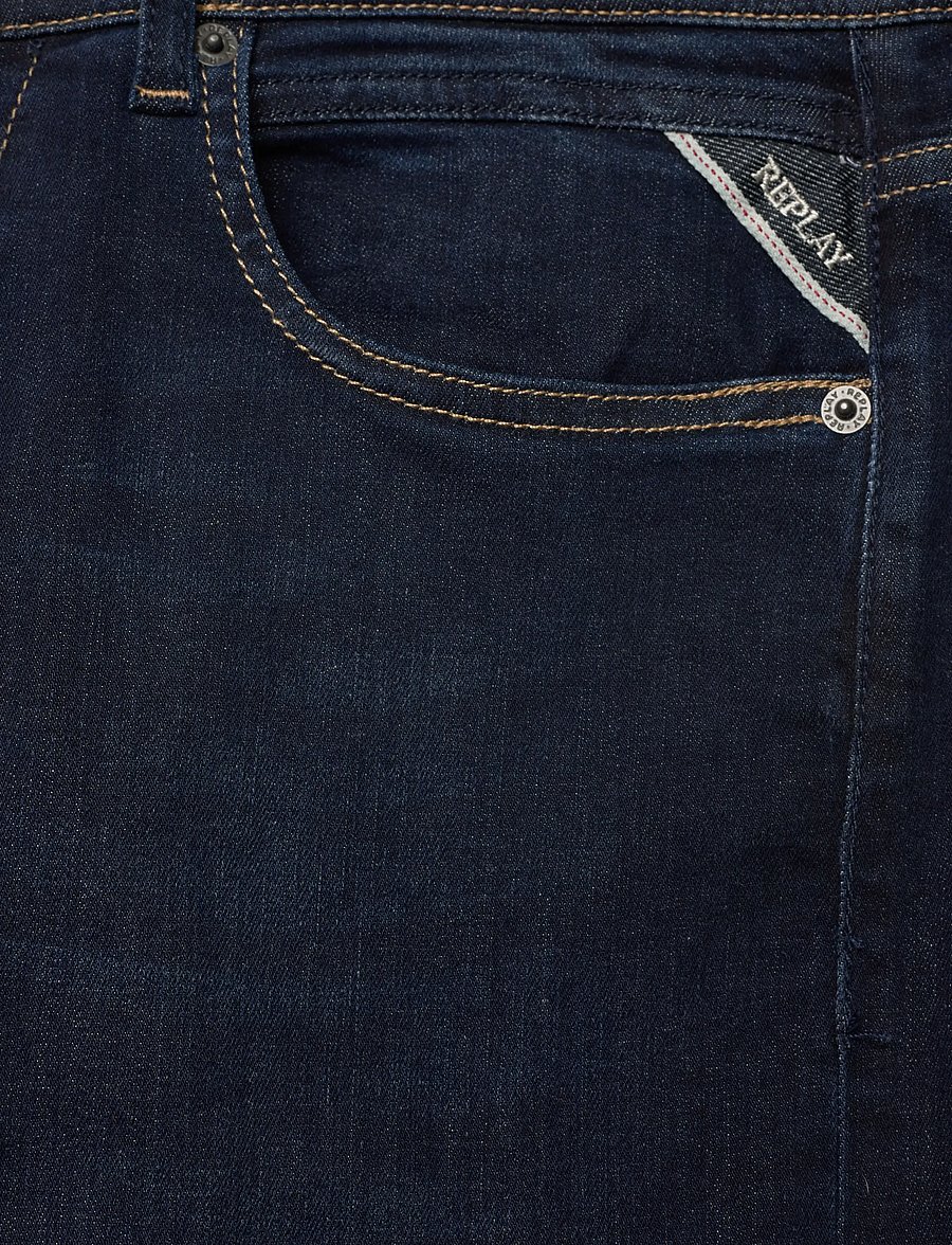 Replay - GROVER Trousers STRAIGHT 99 Denim - normale jeans - blue - 4