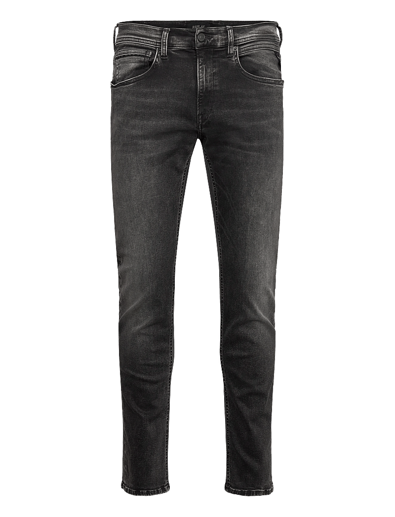 Replay - GROVER Trousers STRAIGHT HYPERFLEX ORIGINAL - regular jeans - grey - 1