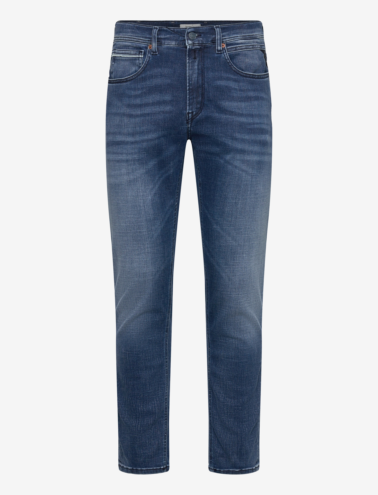 Replay - GROVER Trousers STRAIGHT Hyperflex Matrix - regular jeans - medium blue - 1