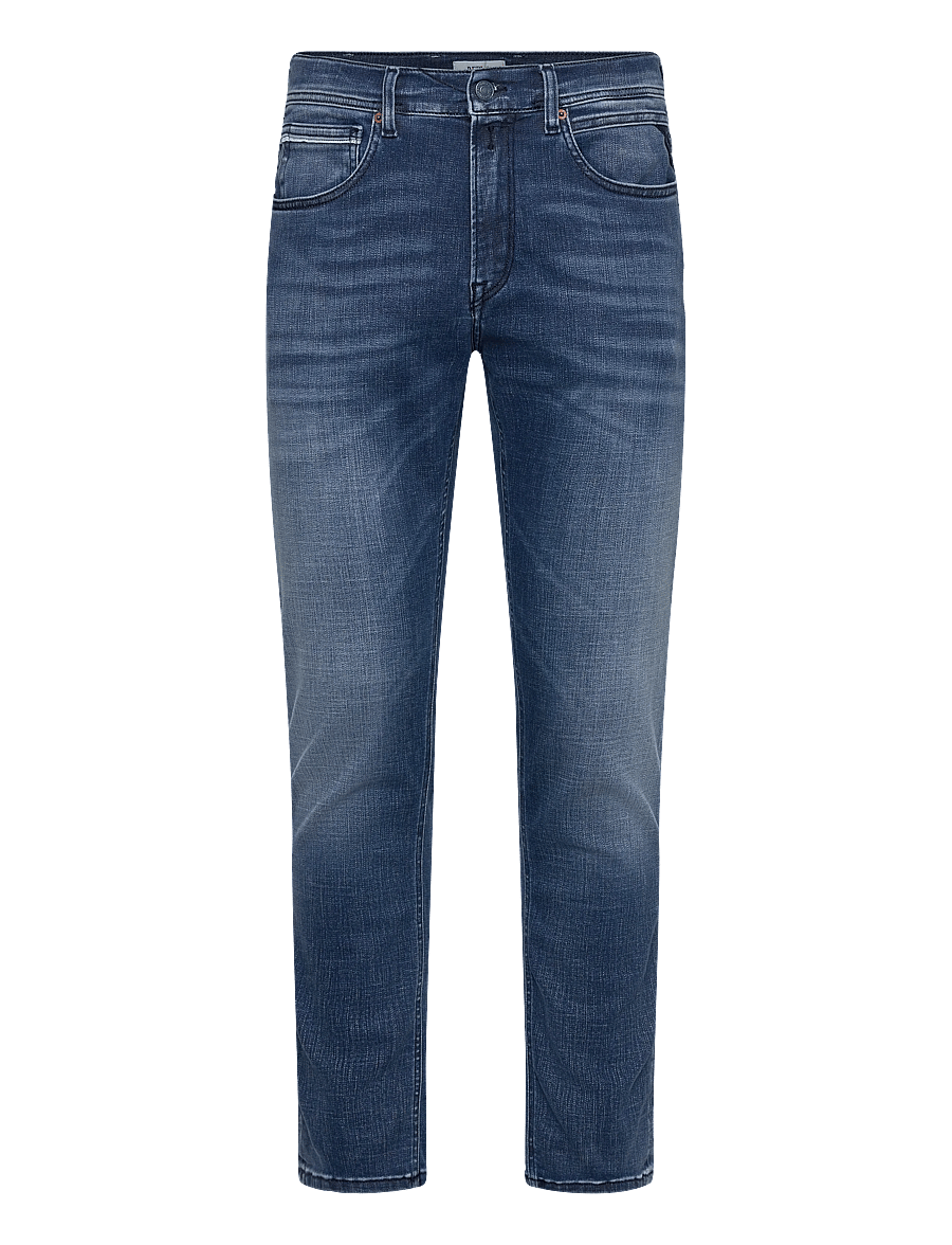 Replay - GROVER Trousers STRAIGHT Hyperflex Matrix - normale jeans - medium blue - 1