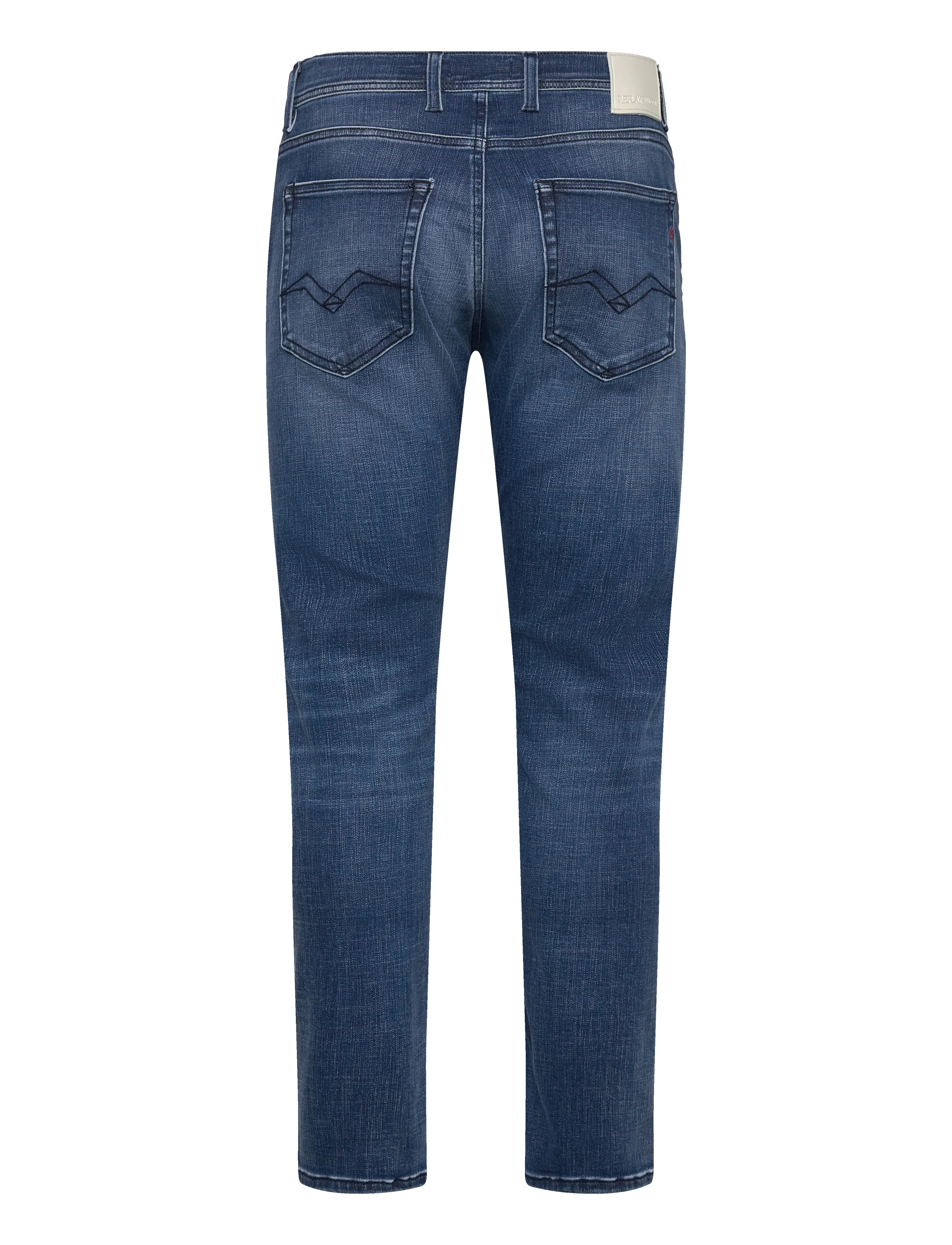 Replay - GROVER Trousers STRAIGHT Hyperflex Matrix - regular jeans - medium blue - 2