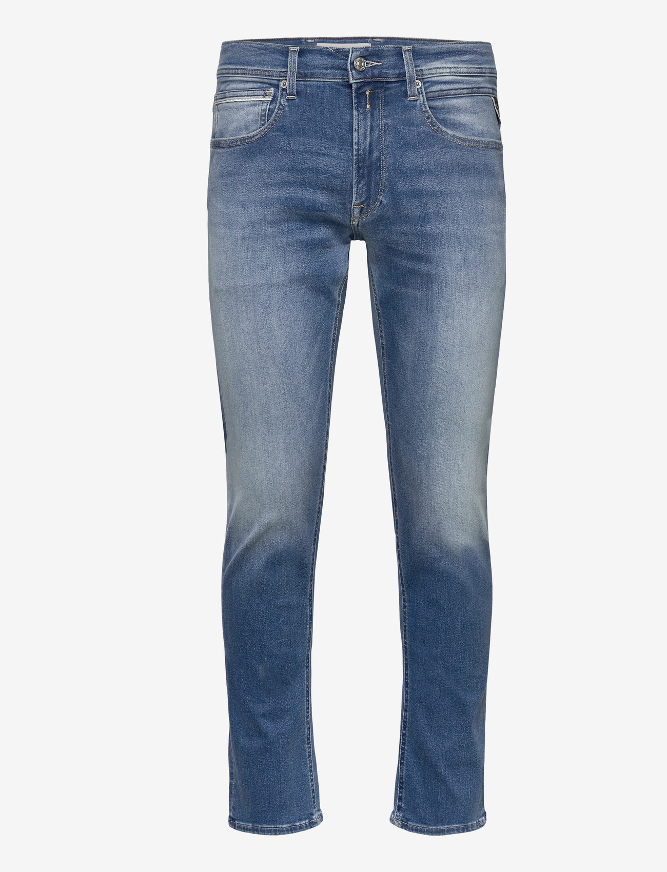 Replay - GROVER Trousers STRAIGHT HYPERFLEX ORIGINAL - regular jeans - blue - 1