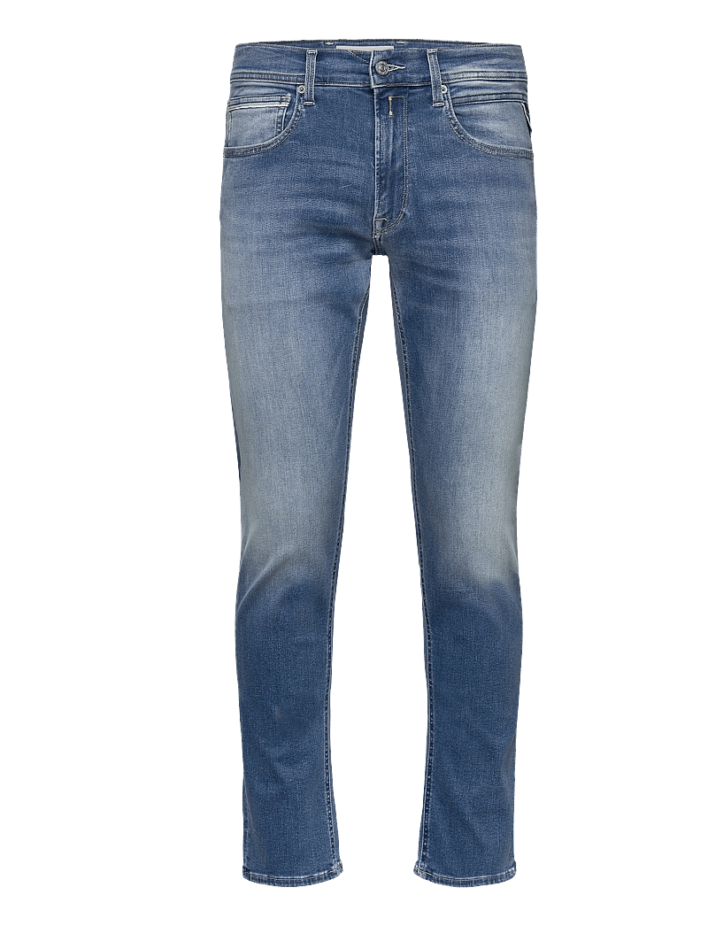 Replay - GROVER Trousers STRAIGHT HYPERFLEX ORIGINAL - regular jeans - blue - 1