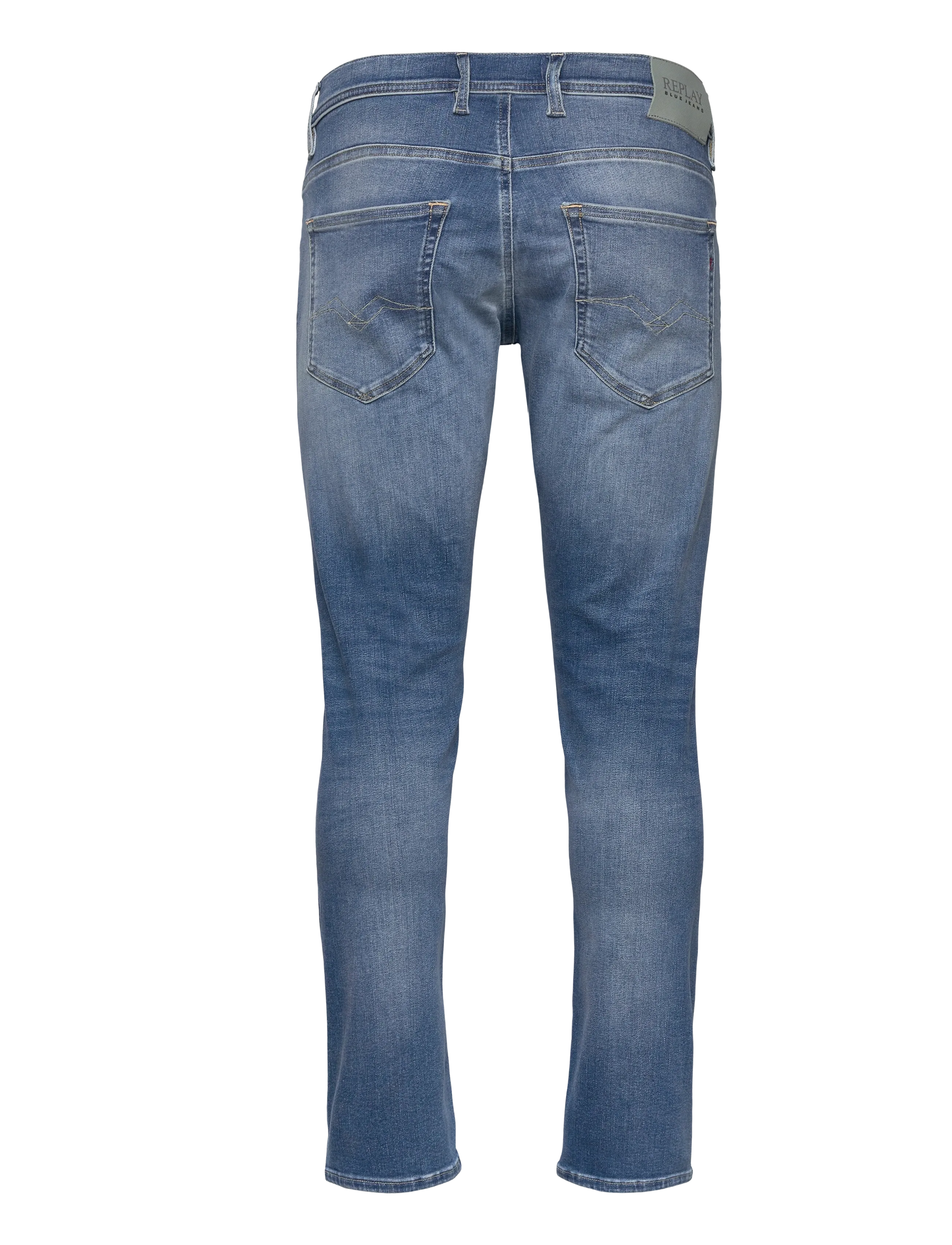 Replay - GROVER Trousers STRAIGHT HYPERFLEX ORIGINAL - regular jeans - blue - 2