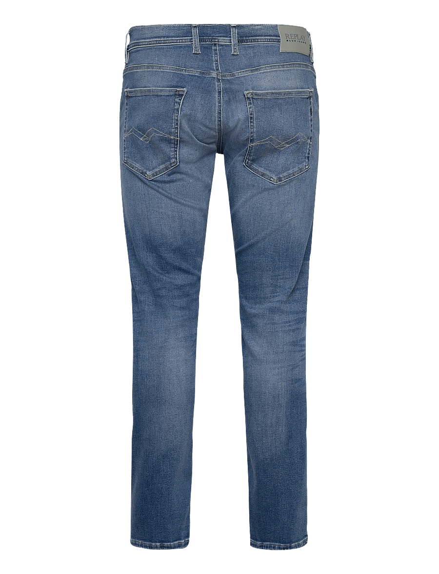 Replay - GROVER Trousers STRAIGHT HYPERFLEX ORIGINAL - normale jeans - medium blue - 2