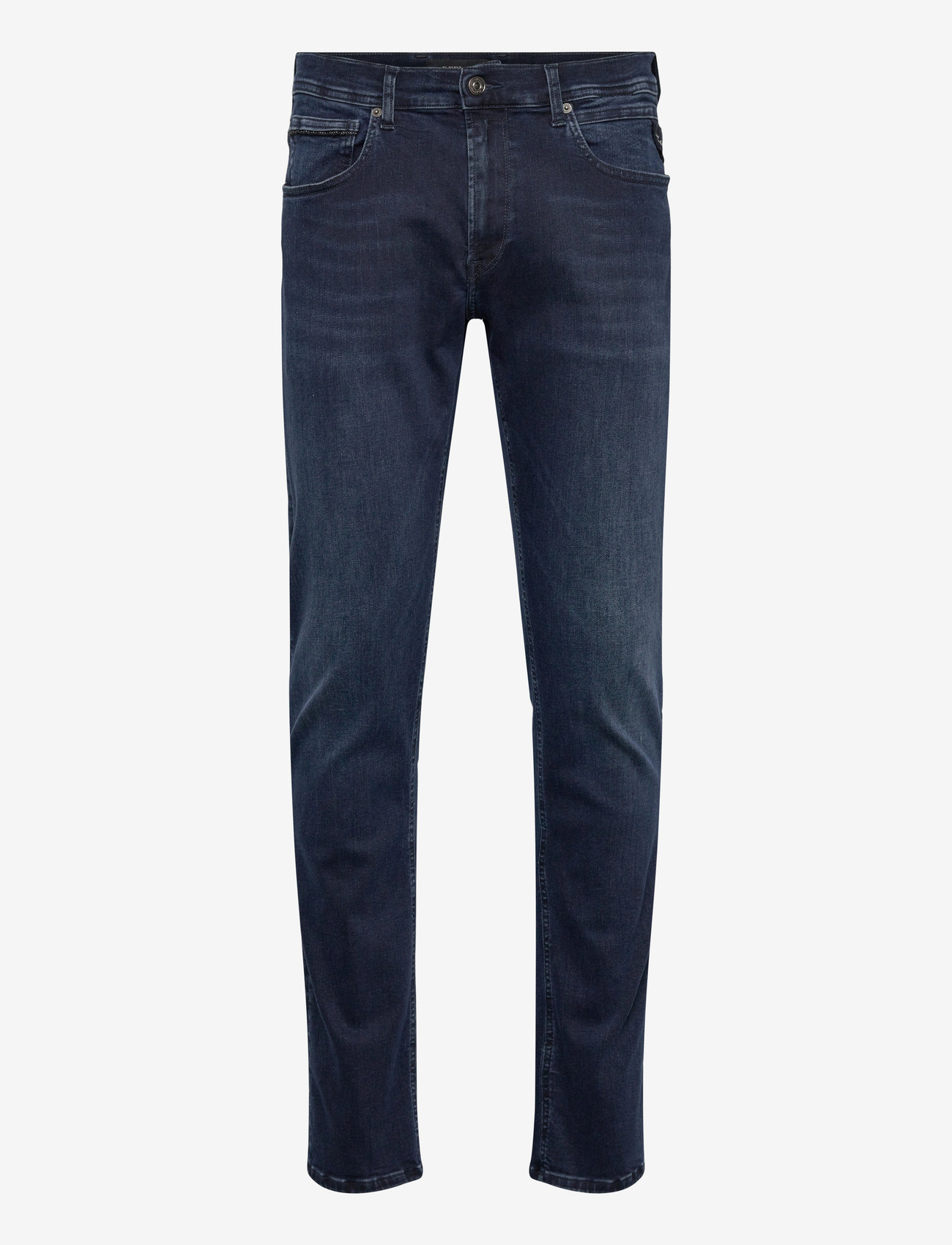 Replay - GROVER Trousers STRAIGHT HYPERFLEX ORIGINAL - regular jeans - dark blue - 1