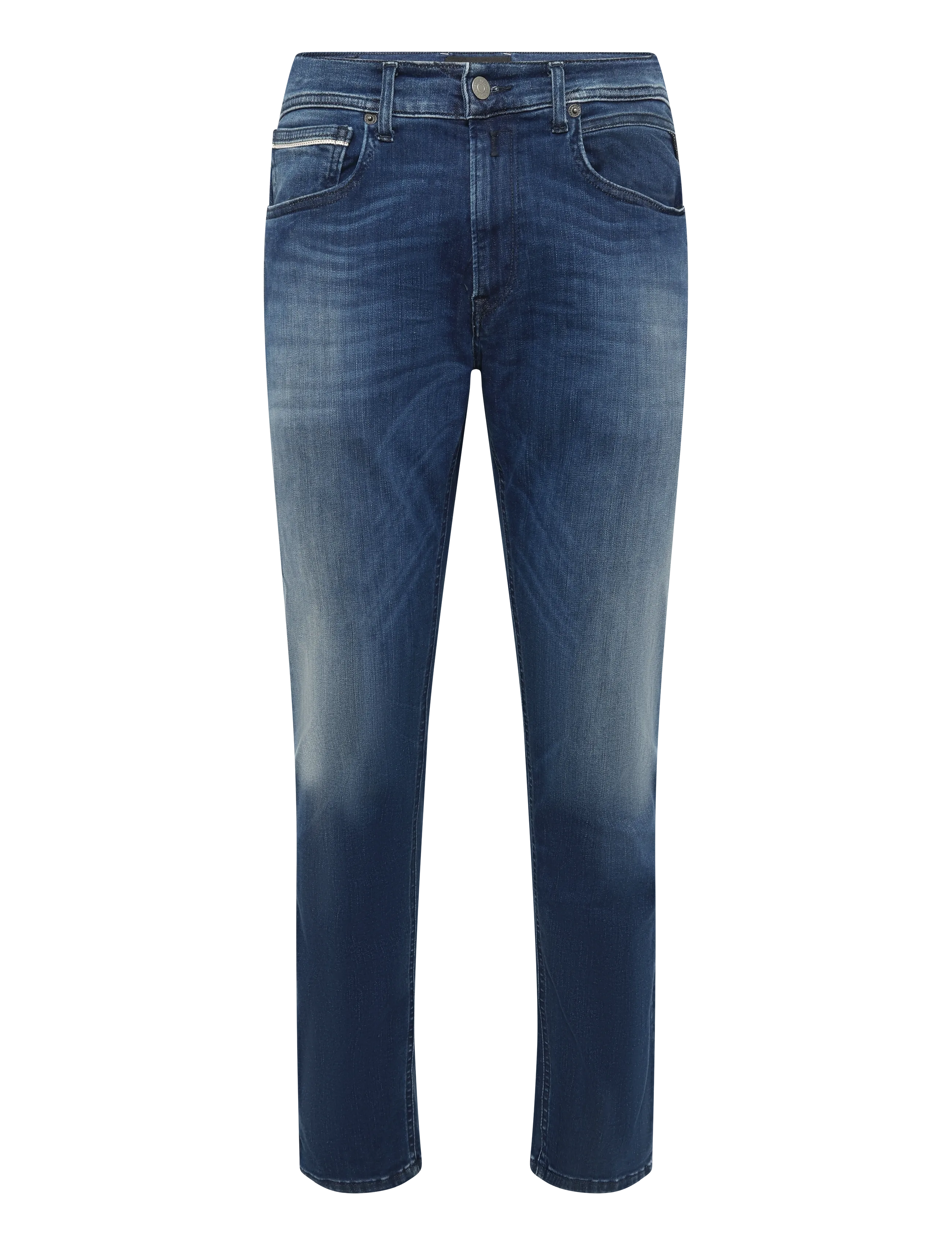 Replay GROVER STRAIGHT Hyper Cloud Sustainable DENIM Trousers - Clothing - BLUE / blue