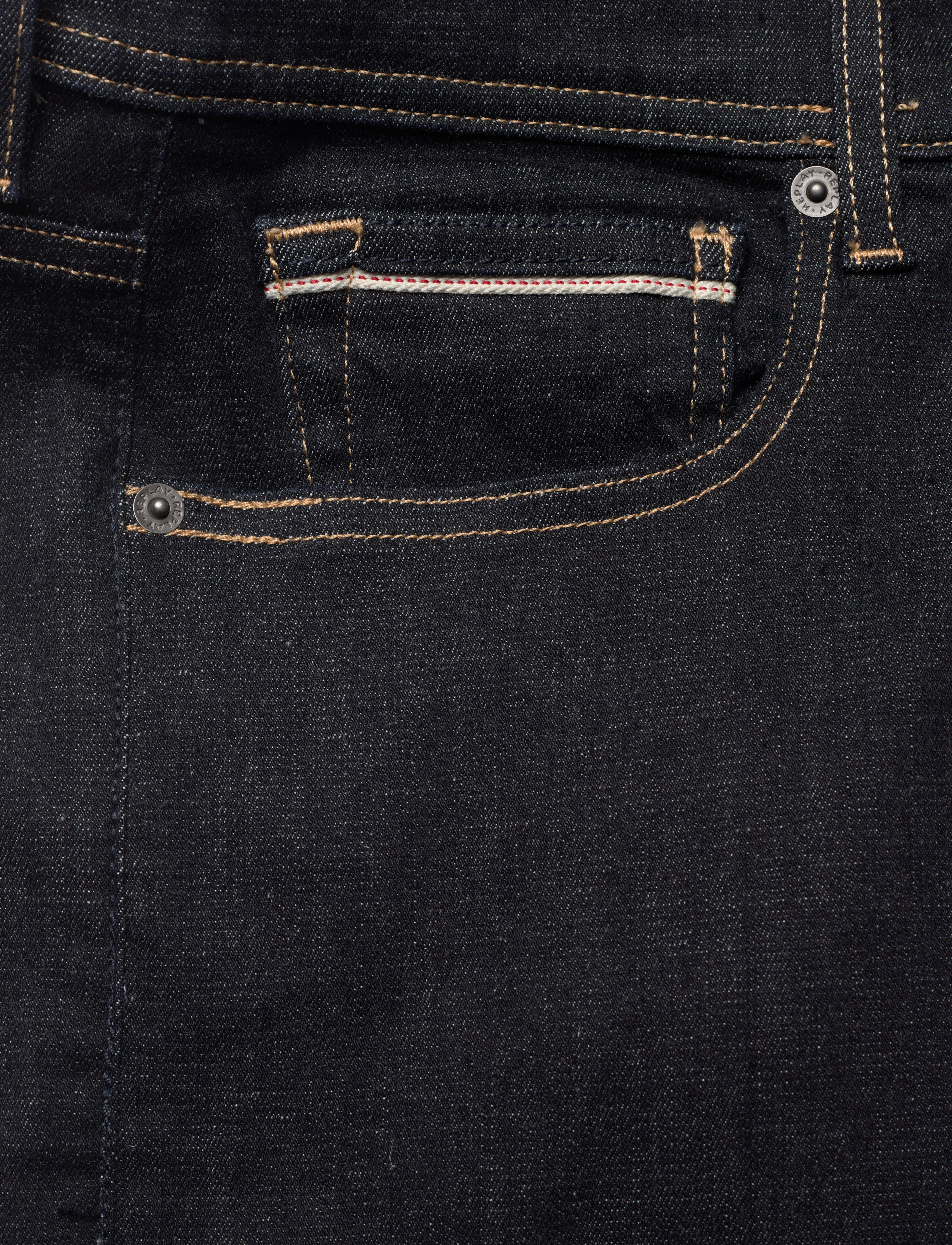 Replay - GROVER Trousers STRAIGHT Forever Dark - blue - 2