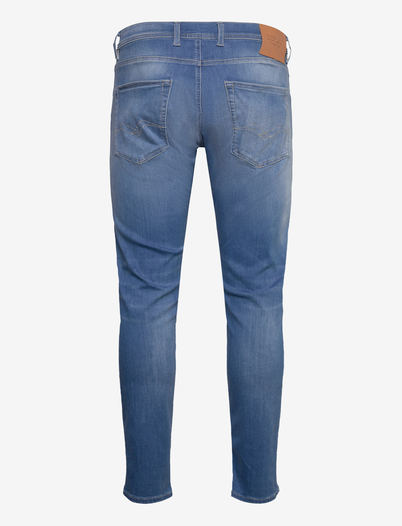 Replay - GROVER Trousers STRAIGHT HYPERFLEX ECO PLUS - blue - 1