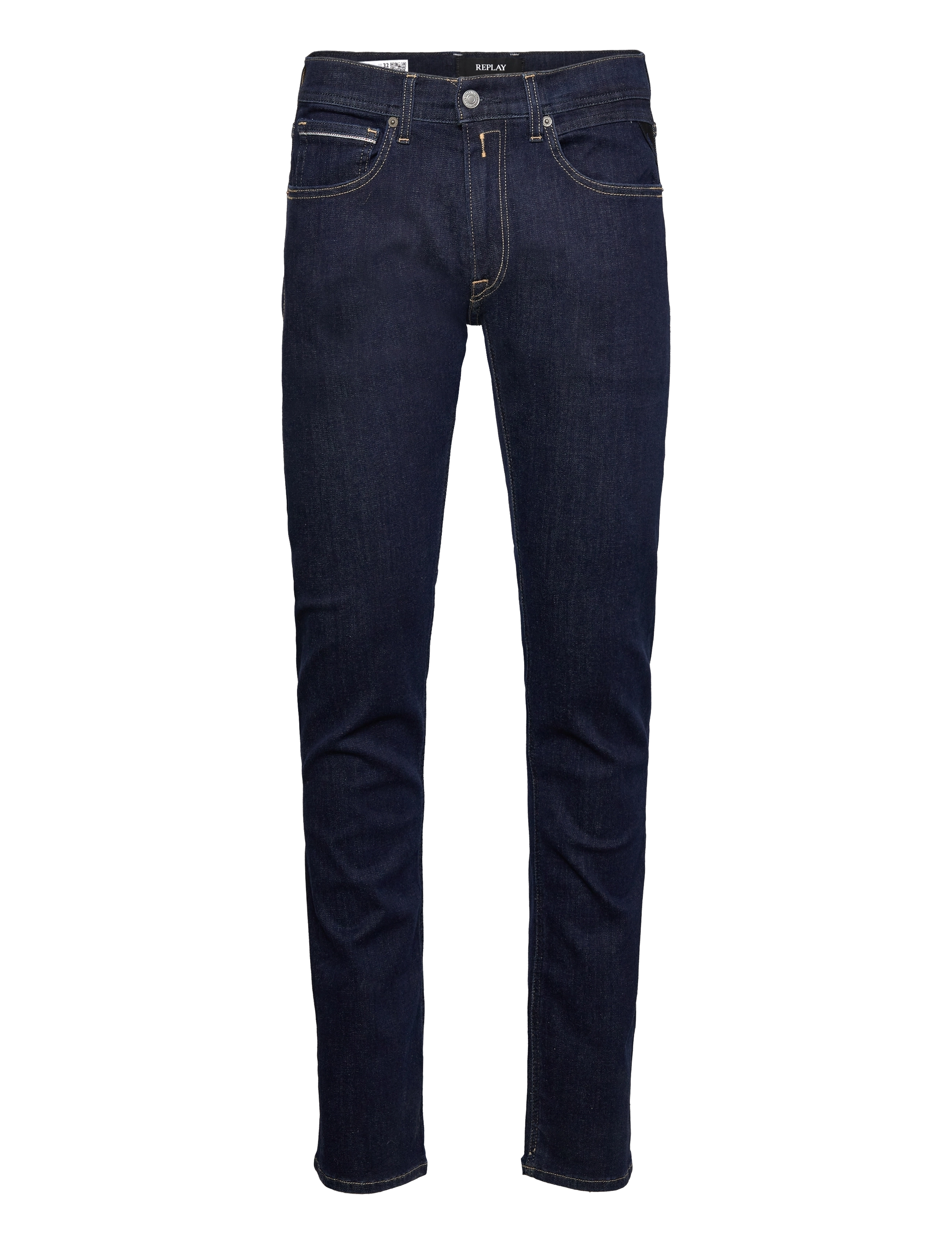 Replay - GROVER Trousers Hyperflex Re-Used - blue - 0