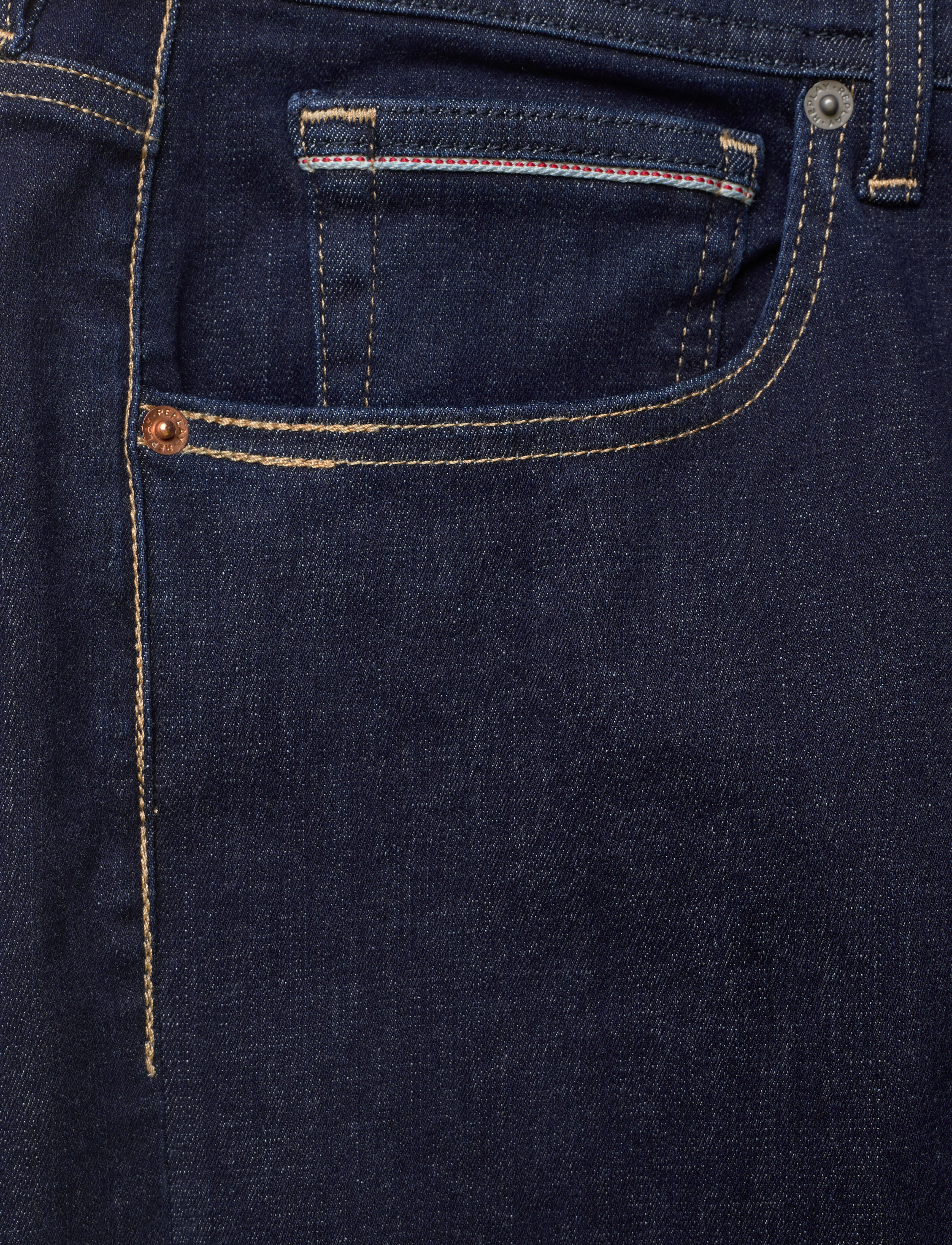 Replay - GROVER Trousers Hyperflex Re-Used - blue - 2