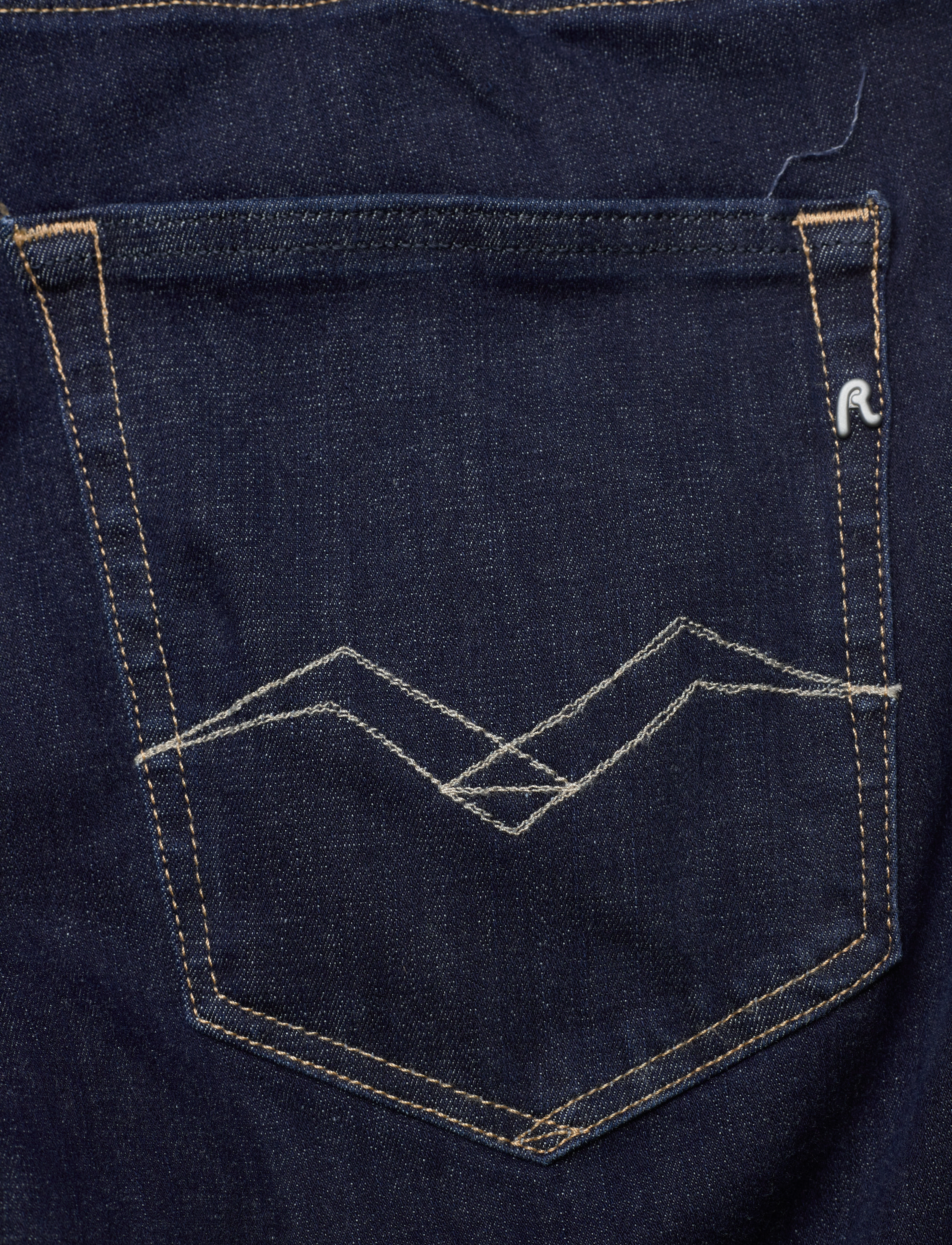 Replay - GROVER Trousers Hyperflex Re-Used - blue - 4