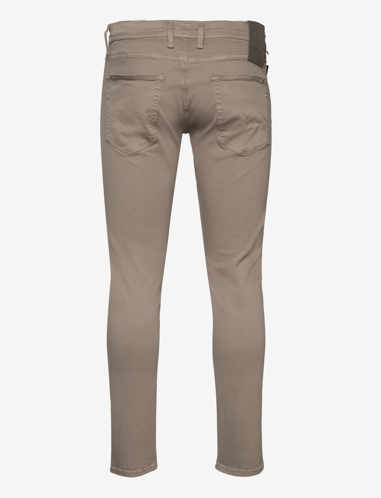 Replay - GROVER Trousers STRAIGHT Hyperflex Colour XLite - beige - 2