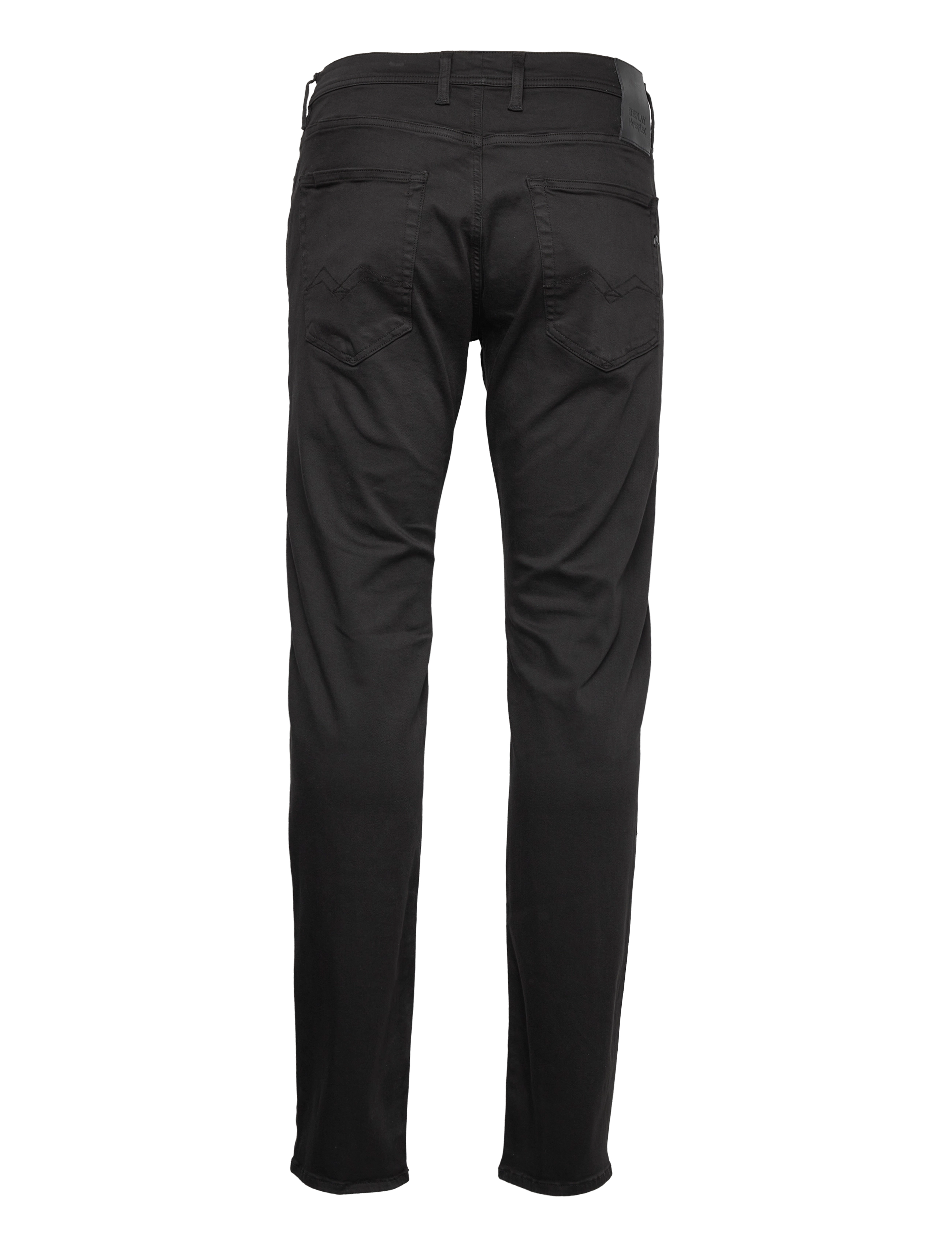Replay - GROVER Trousers STRAIGHT Hyperflex Colour XLite - black - 2
