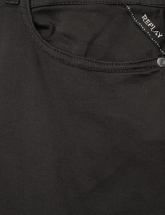 Replay - GROVER Trousers STRAIGHT Hyperflex Colour XLite - tavalised teksad - black - 2