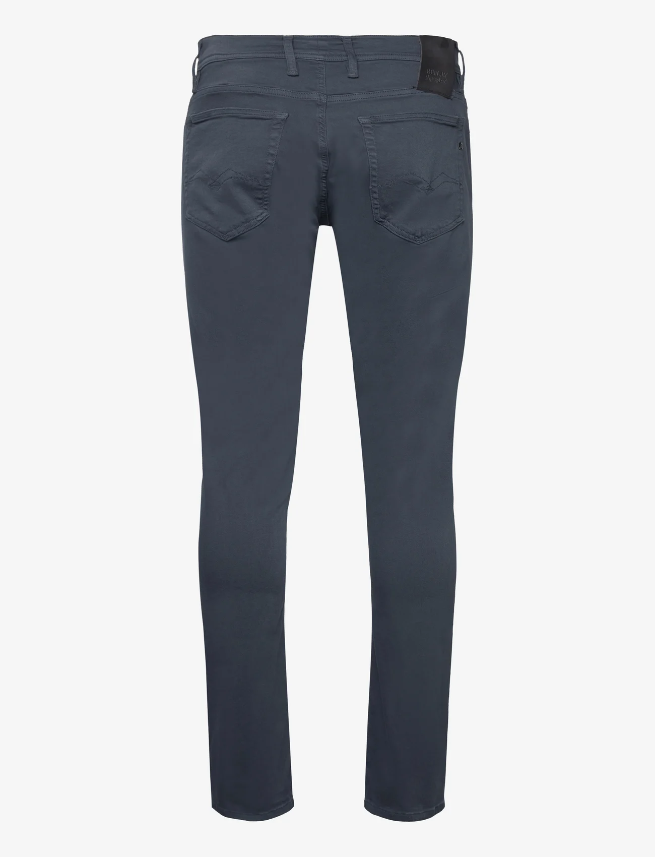 Replay - GROVER Trousers STRAIGHT Hyperflex Colour XLite - tavalised teksad - blue - 1