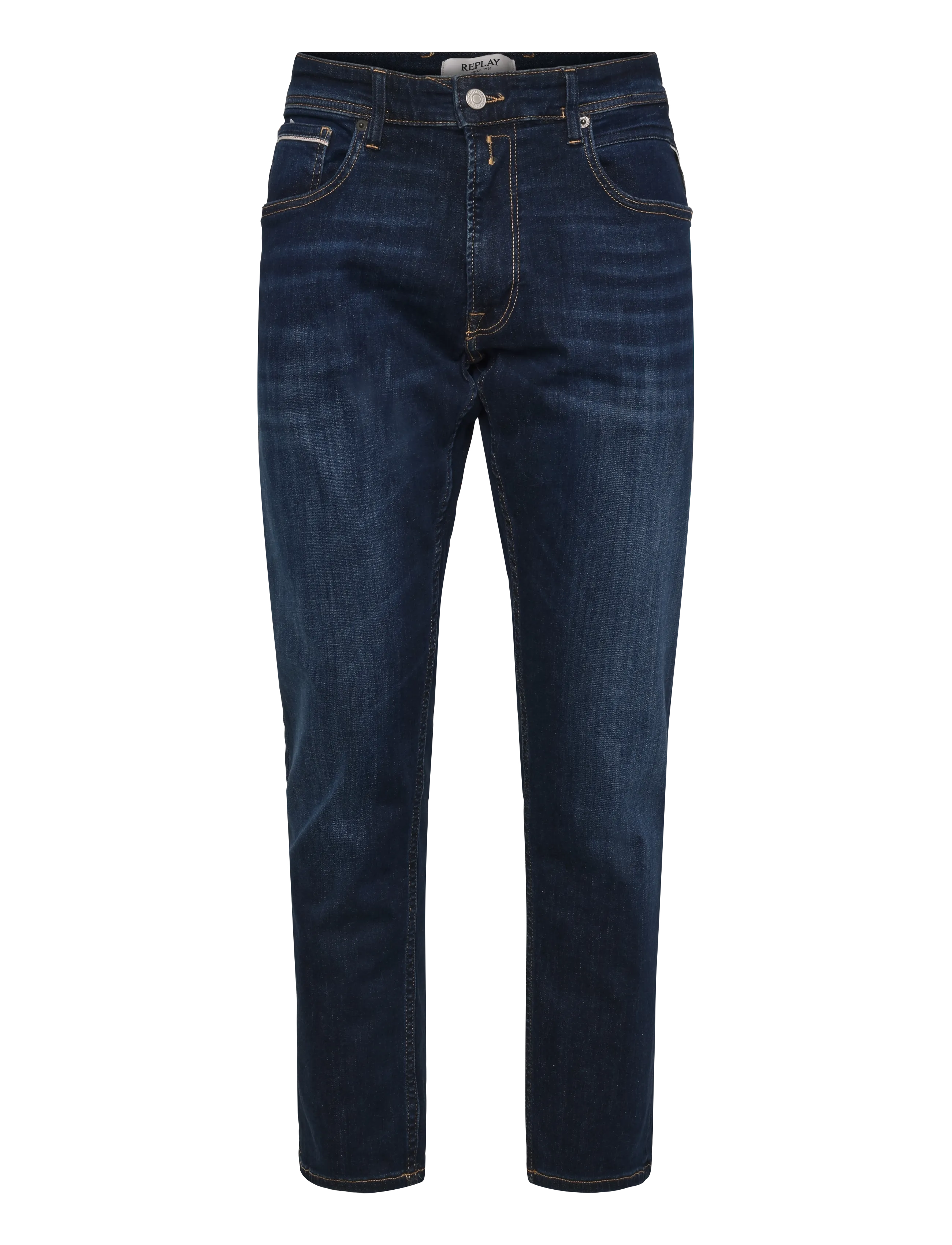 Replay - GROVER Trousers STRAIGHT 99 Denim - regular jeans - blue - 1