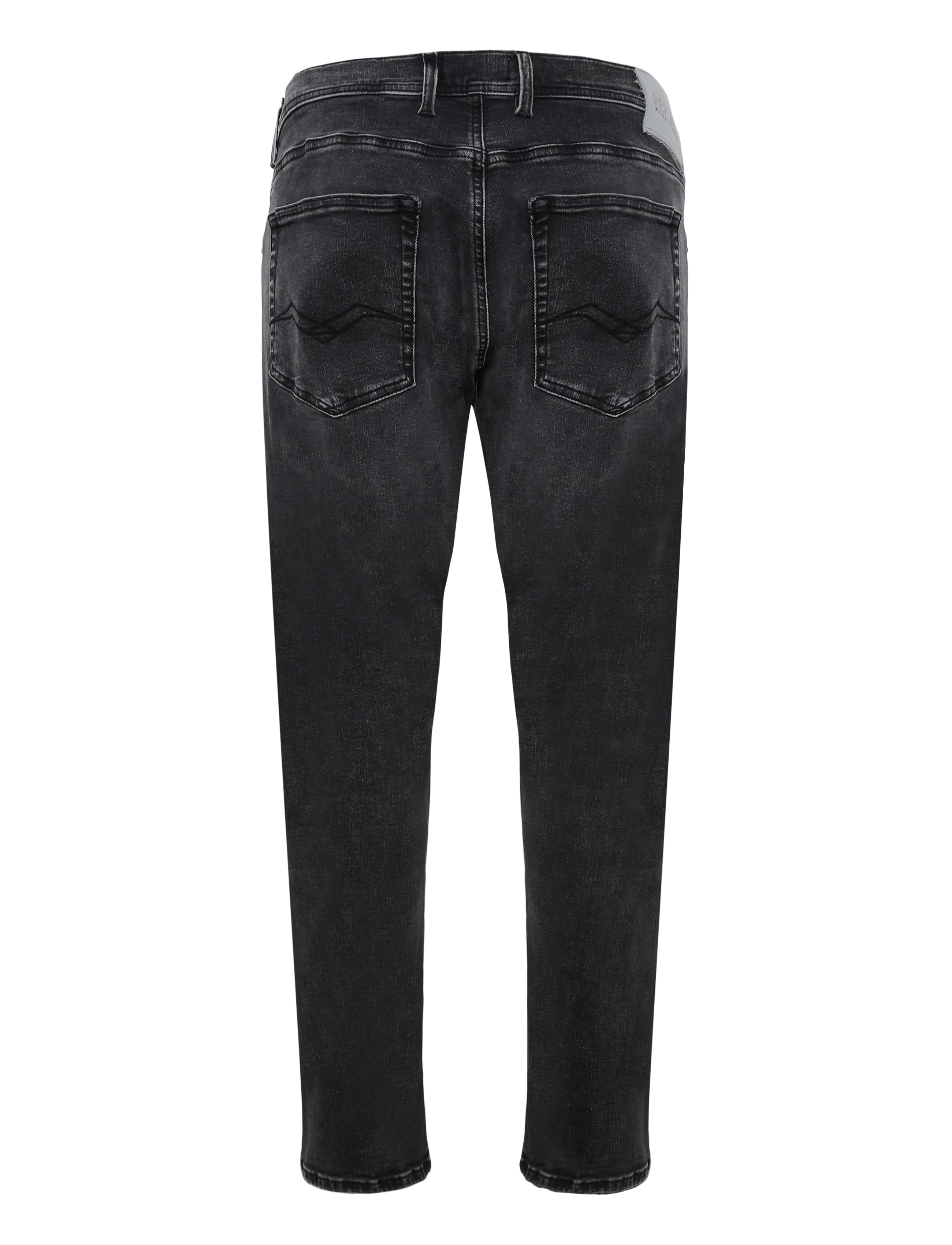 Replay - GROVER Trousers STRAIGHT HYPERFLEX ORIGINAL - dark grey - 2