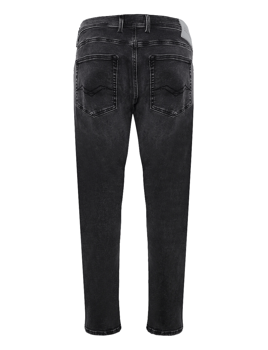 Replay - GROVER Trousers STRAIGHT HYPERFLEX ORIGINAL - regular jeans - dark grey - 2
