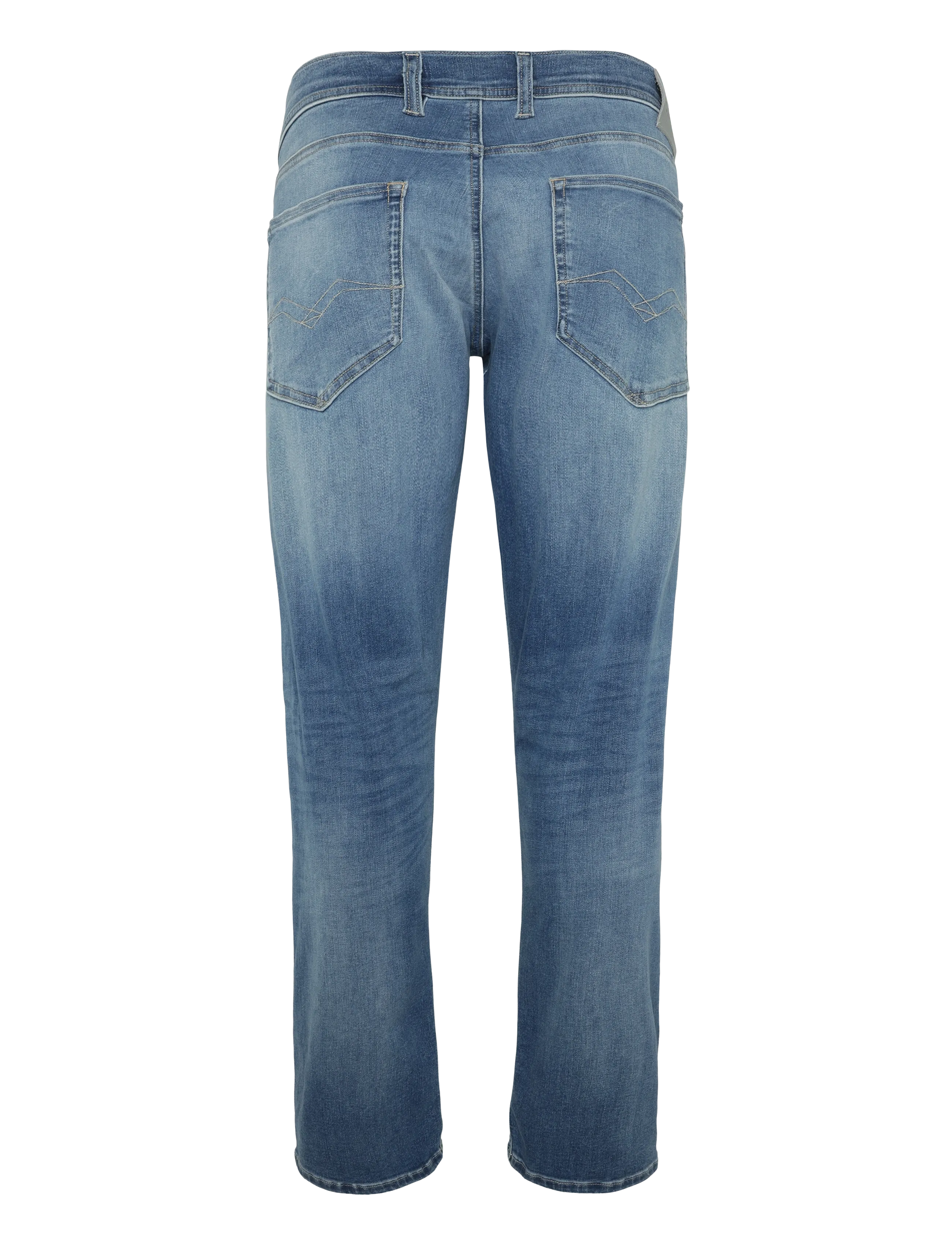 Replay - GROVER Trousers STRAIGHT HYPERFLEX ORIGINAL - medium blue - 2