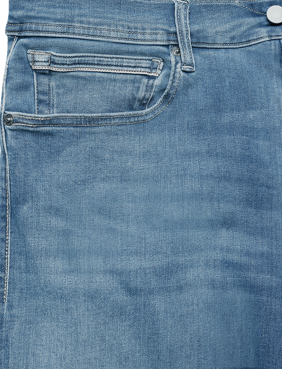 Replay - GROVER Trousers STRAIGHT HYPERFLEX ORIGINAL - klassikalised teksad - medium blue - 4