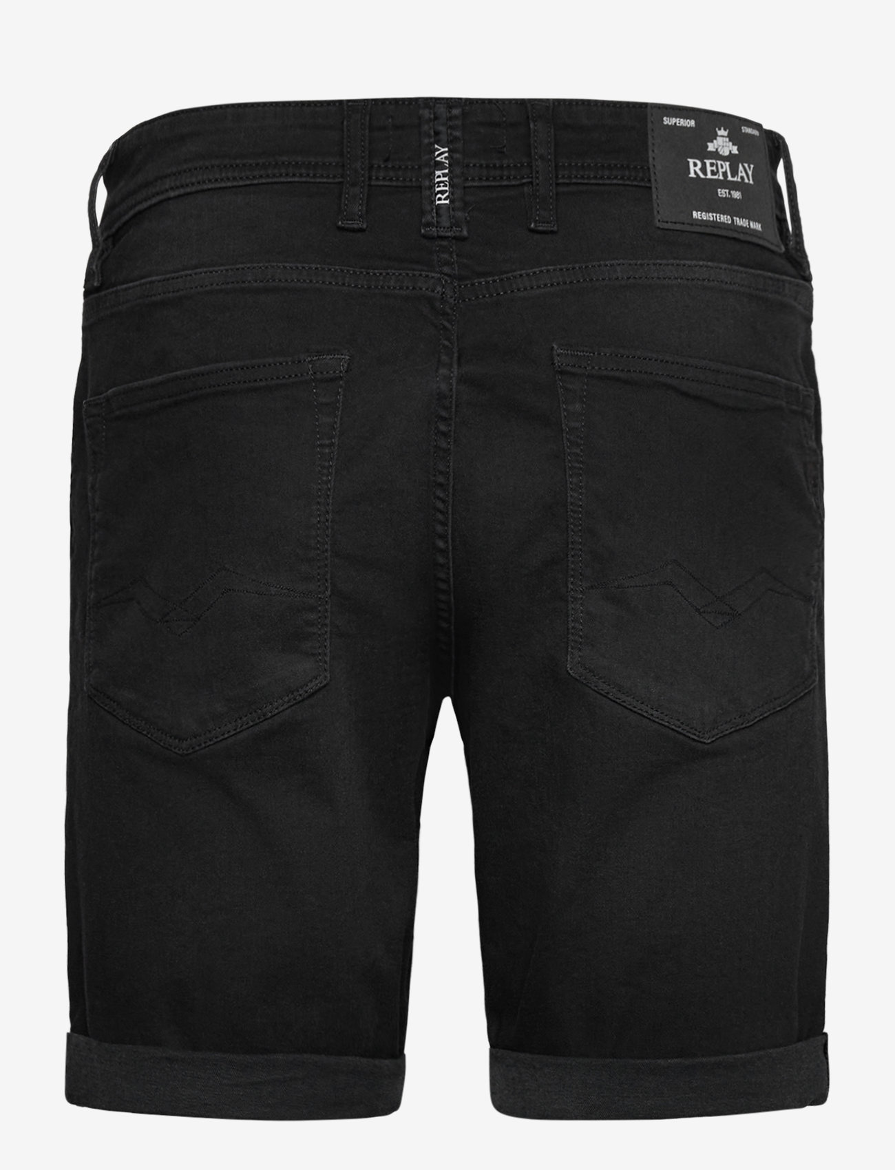 Replay - RBJ.981 SHORT Shorts TAPERED C-Stretch - chinos shorts - grey - 1
