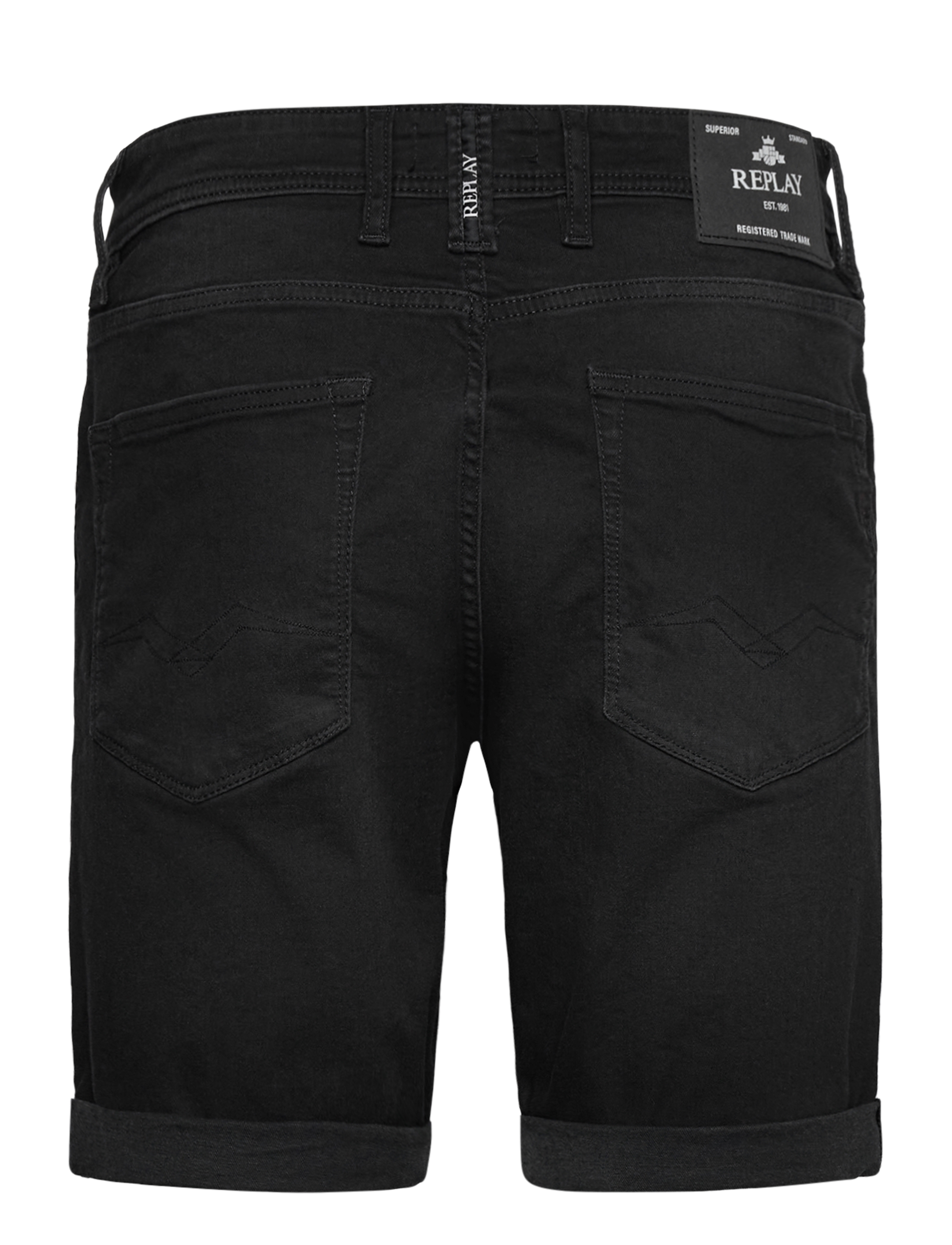 Replay - RBJ.981 SHORT Shorts TAPERED C-Stretch - chino-shortsit - grey - 1