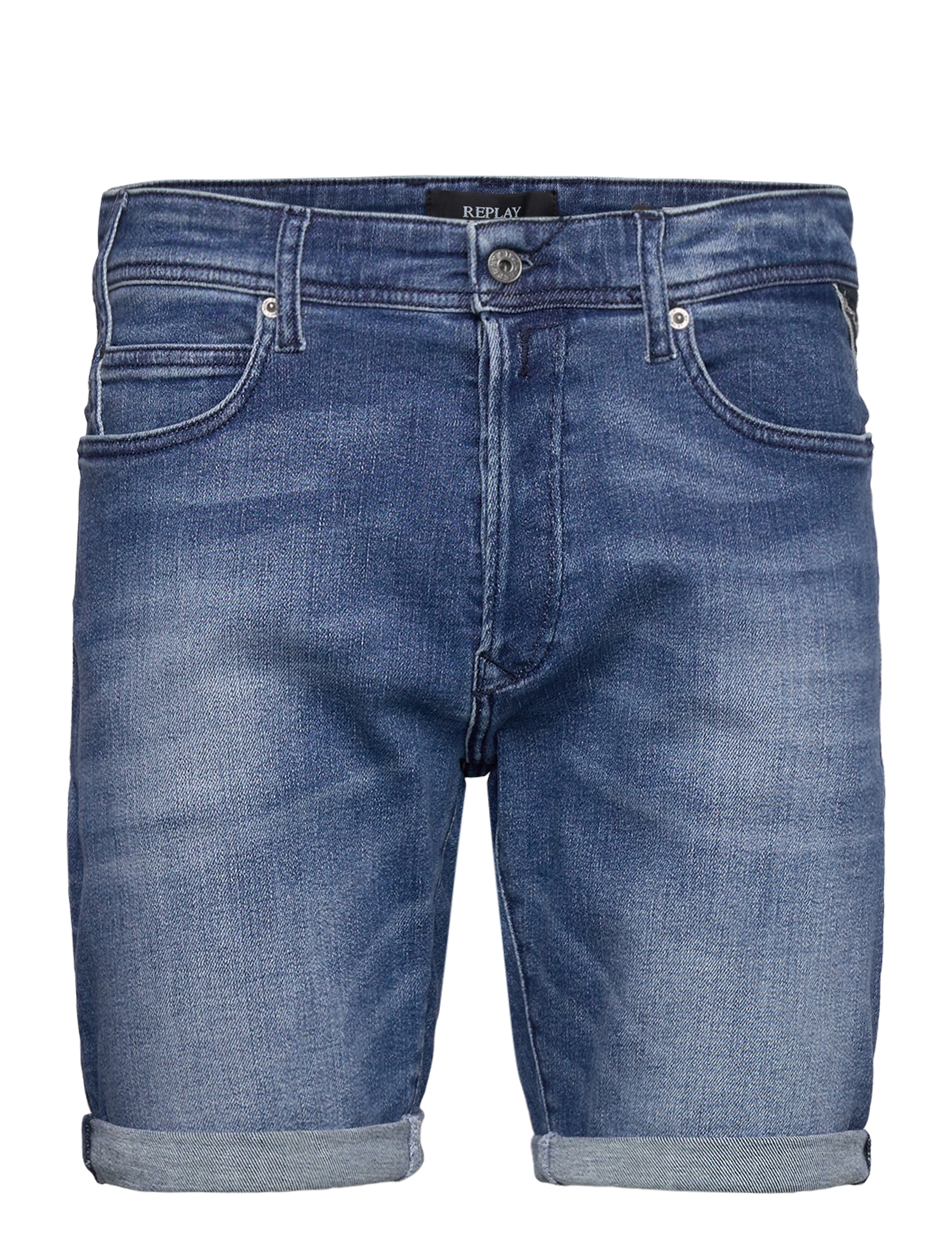 REPLAY Rbj.981 Kurz Shorts Tapered C-Stretch Blau - 31 - Herren
