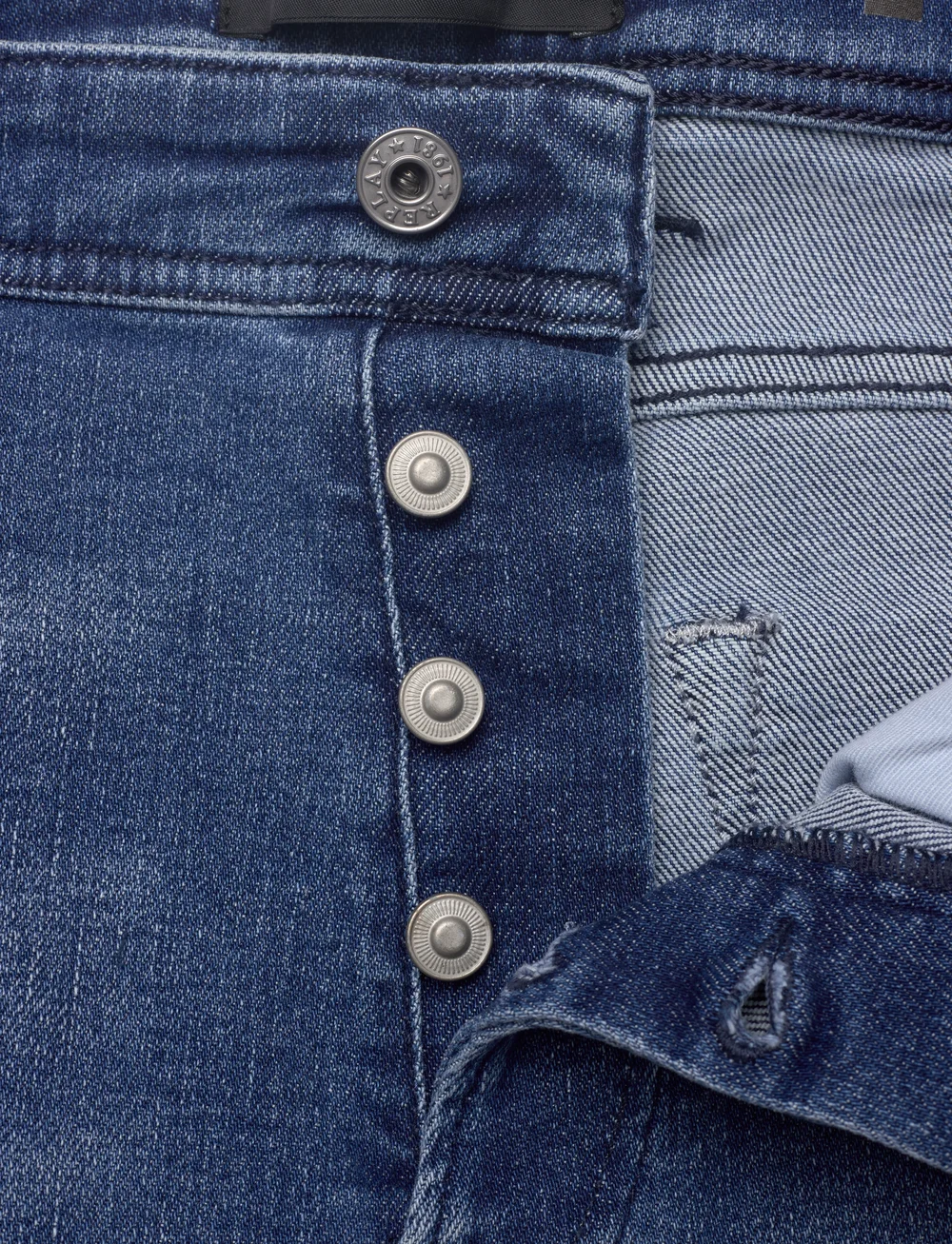 Replay - RBJ.981 SHORT Shorts TAPERED C-Stretch - jorts - blue - 3