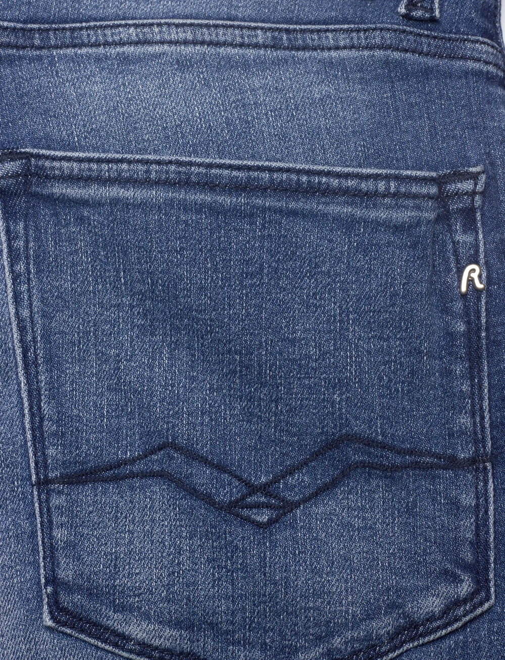 Replay - RBJ.981 SHORT Shorts TAPERED C-Stretch - jorts - blue - 4