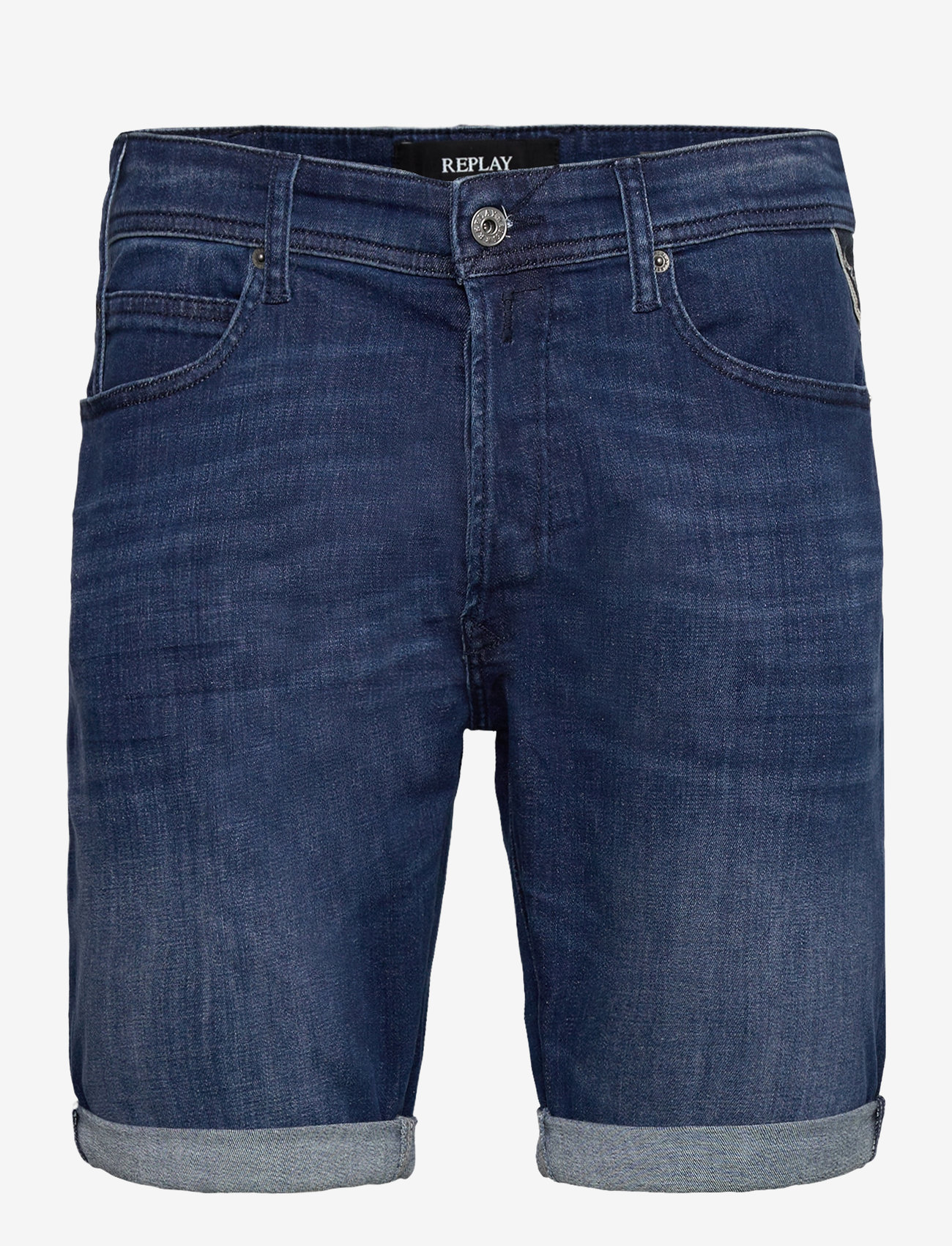 Replay - RBJ.981 SHORT Shorts TAPERED C-Stretch - jorts - blue - 0