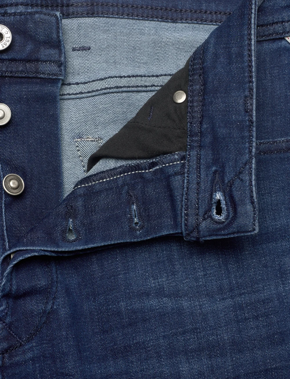 Replay - RBJ.981 SHORT Shorts TAPERED C-Stretch - jorts - blue - 3