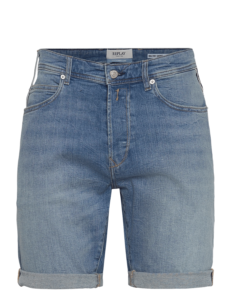 Replay - RBJ.981 SHORT Shorts TAPERED 573 ECO PLUS - jeans shorts - medium blue - 1